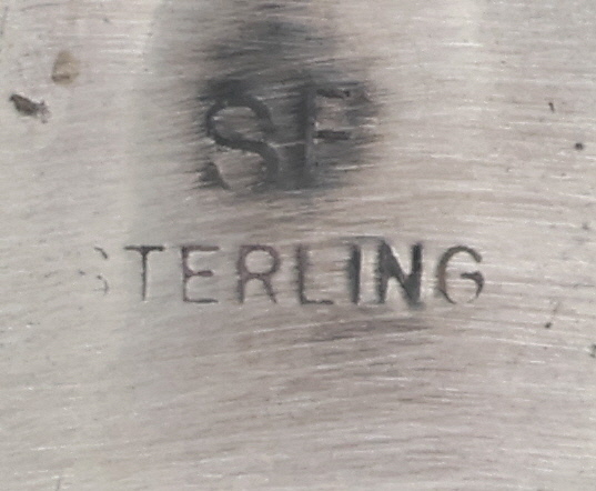 Steve Francisco Navajo Sterling Rose Dahlia Earrings