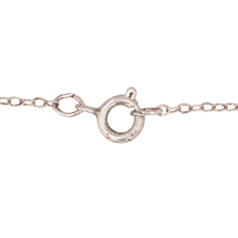 Southwest Sterling Multi-Stone Chip Inlay Butterfly Necklace