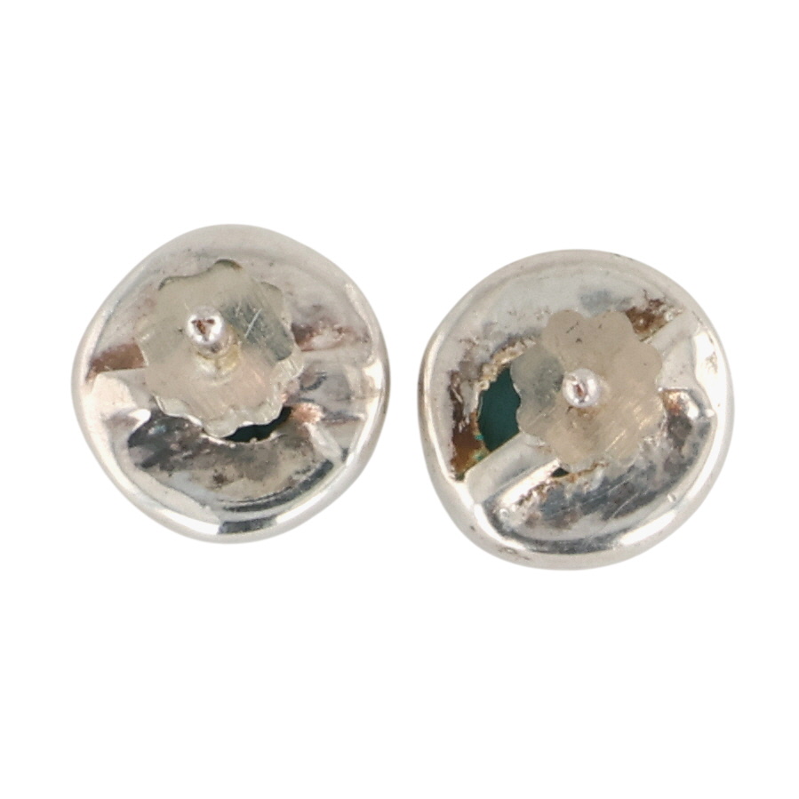 Southwest Sterling Turquoise Earrings