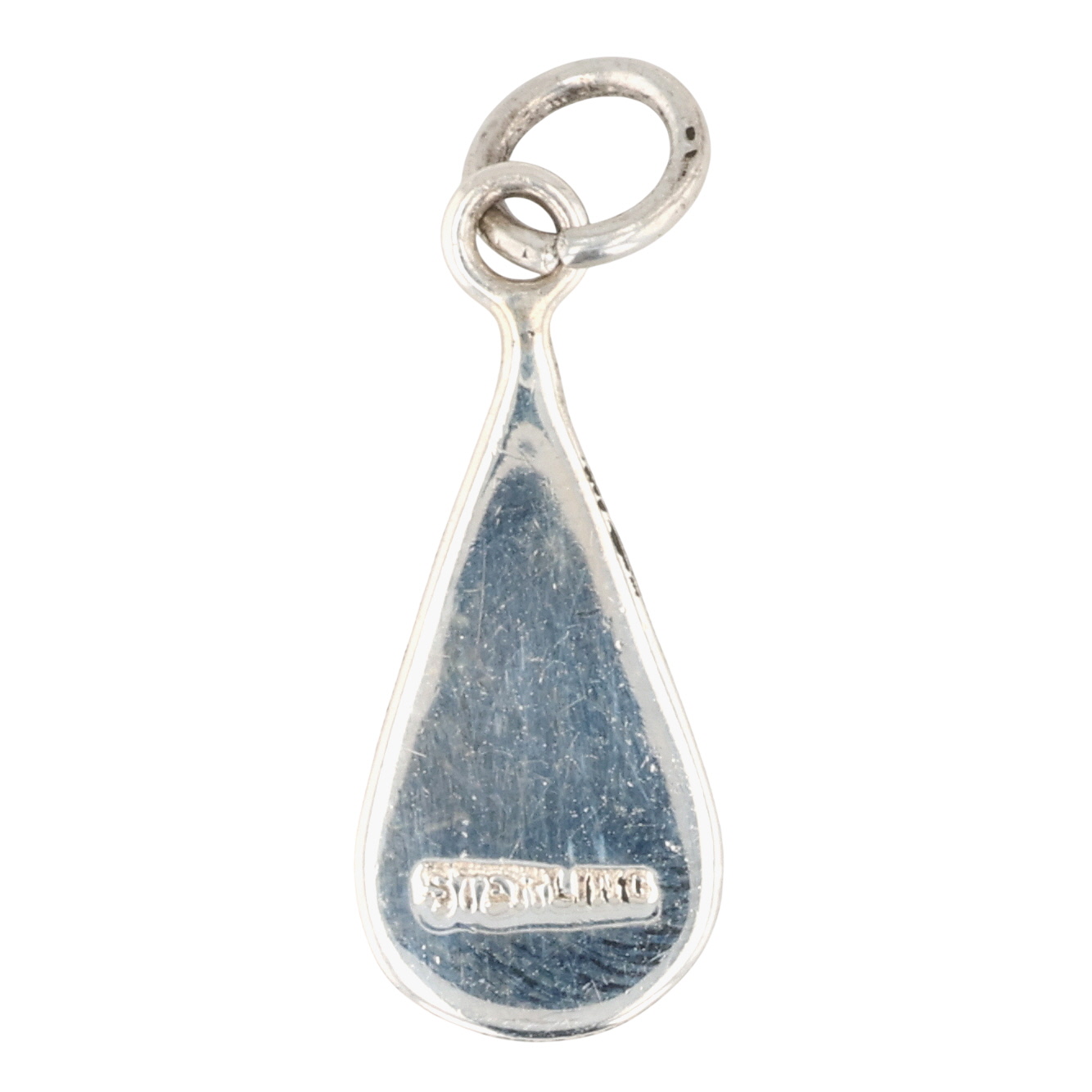 Southwest Sterling Multi-Stone Inlay Charm