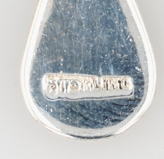 Southwest Sterling Multi-Stone Inlay Charm