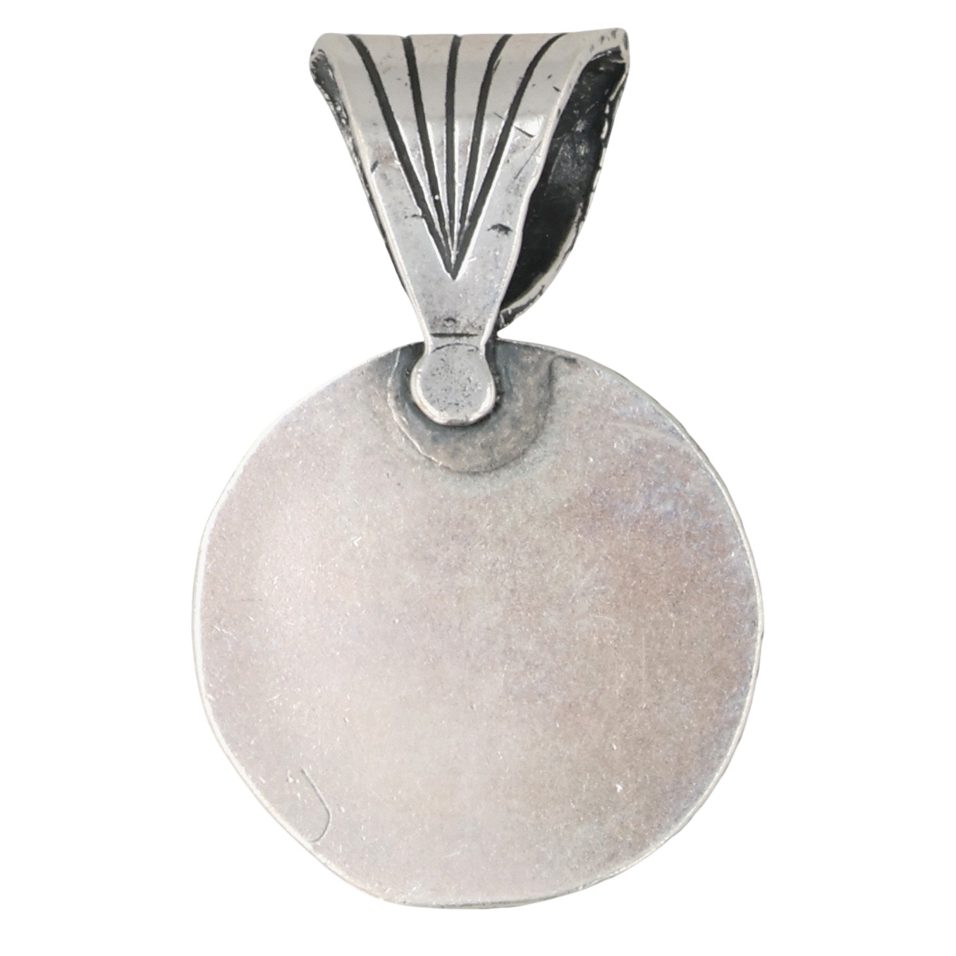 Sharon McCarthy Navajo Sterling Sonoran Gold Turquoise Pendant
