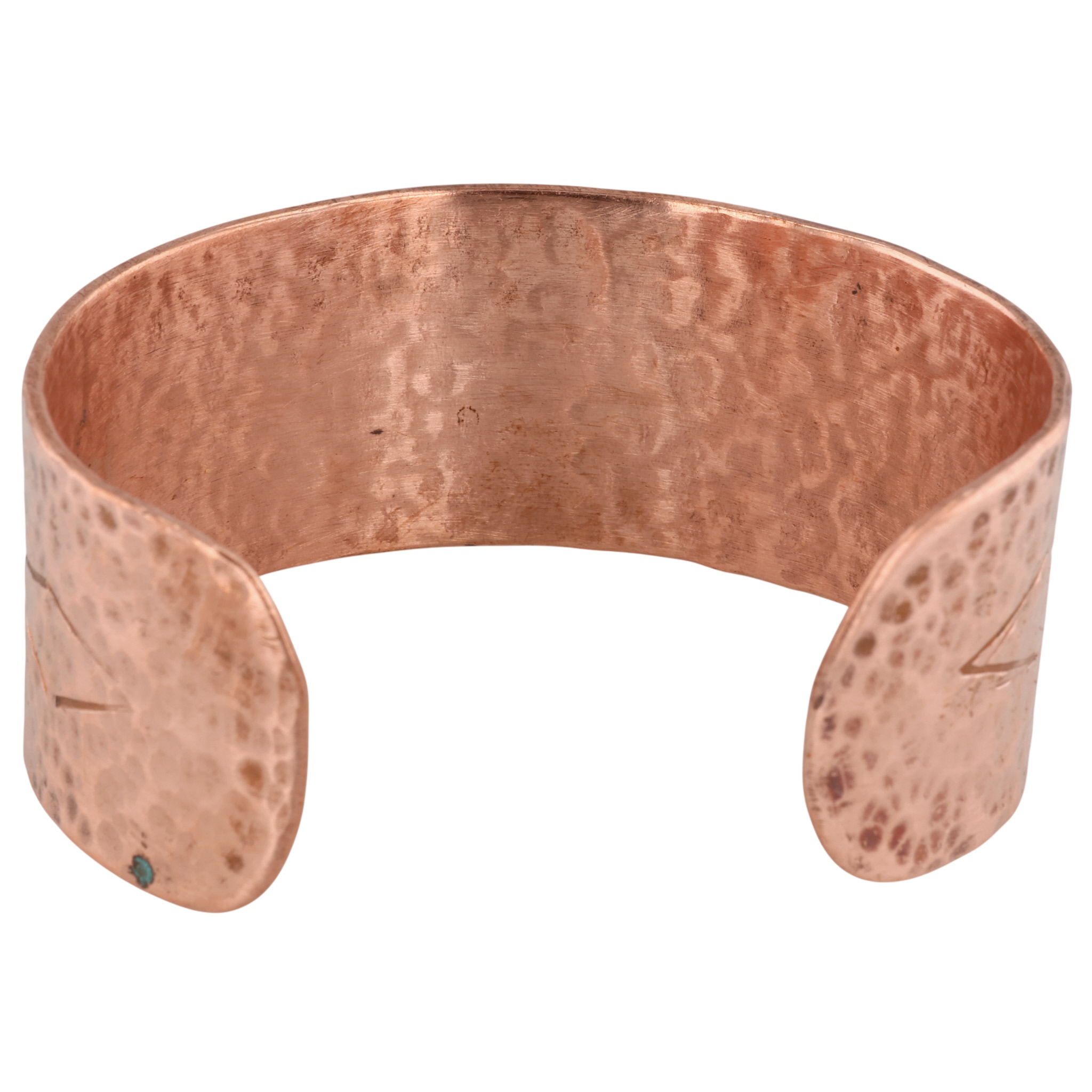 Southwest Copper Hammered Cuff Bracelet