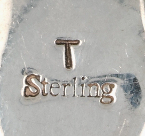 Signed Navajo Sterling Turquoise Pendant