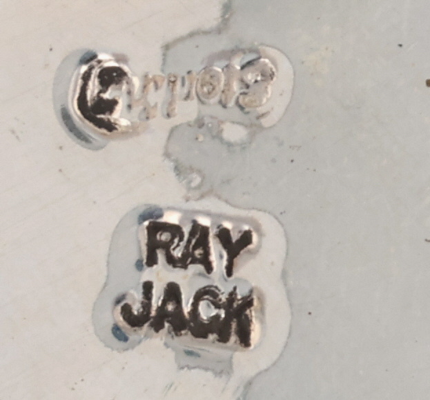 Ray Jack Navajo Sterling Multi-Stone Inlay Pendant