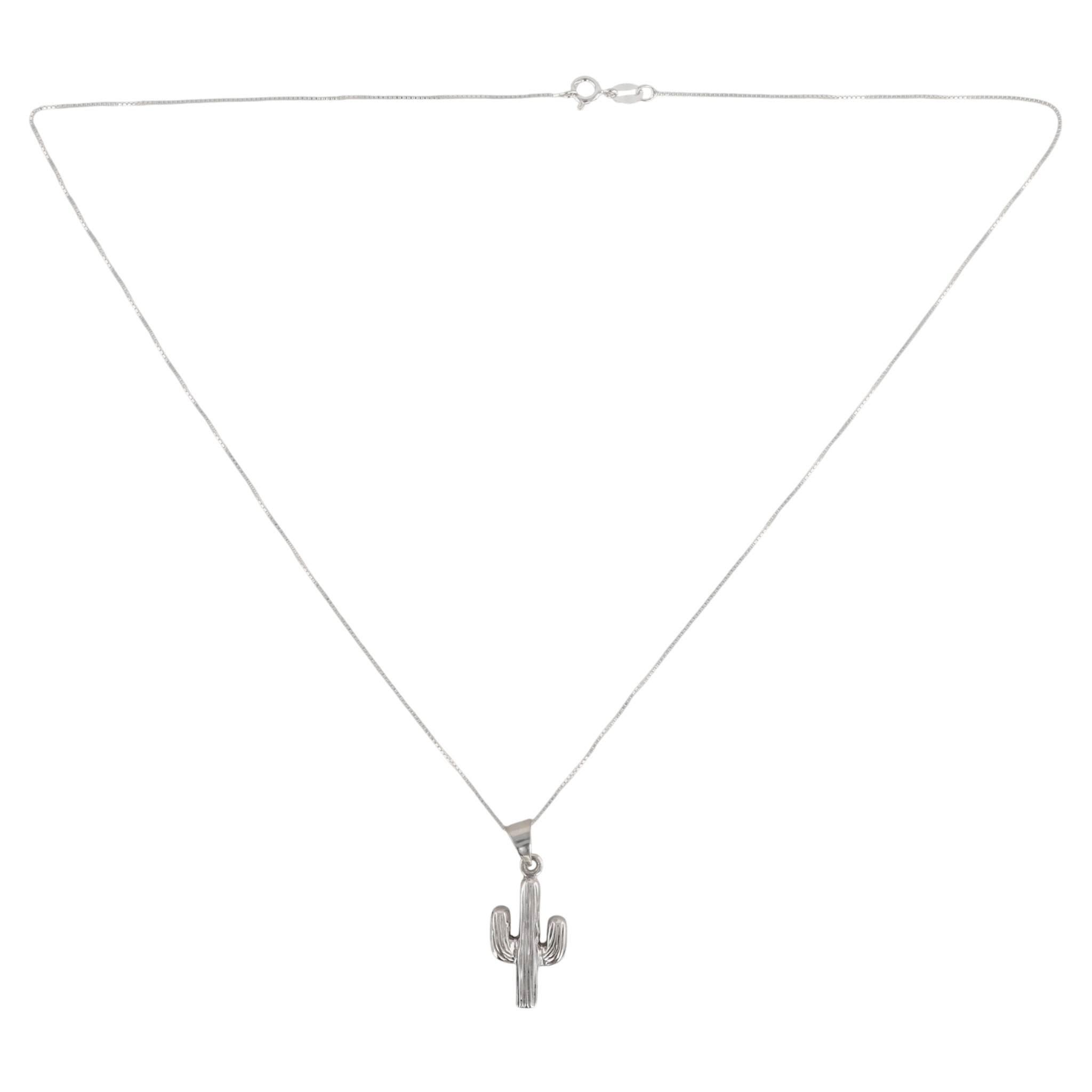 Allen Lee Navajo Sterling Opal Cactus Necklace