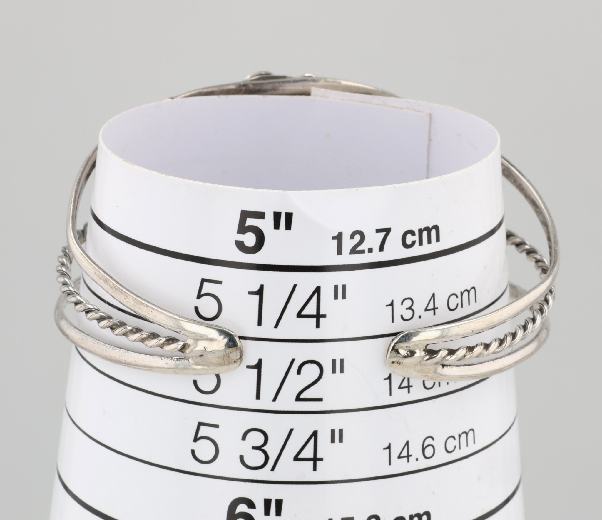 Mexico Sterling Turquoise Cuff Bracelet
