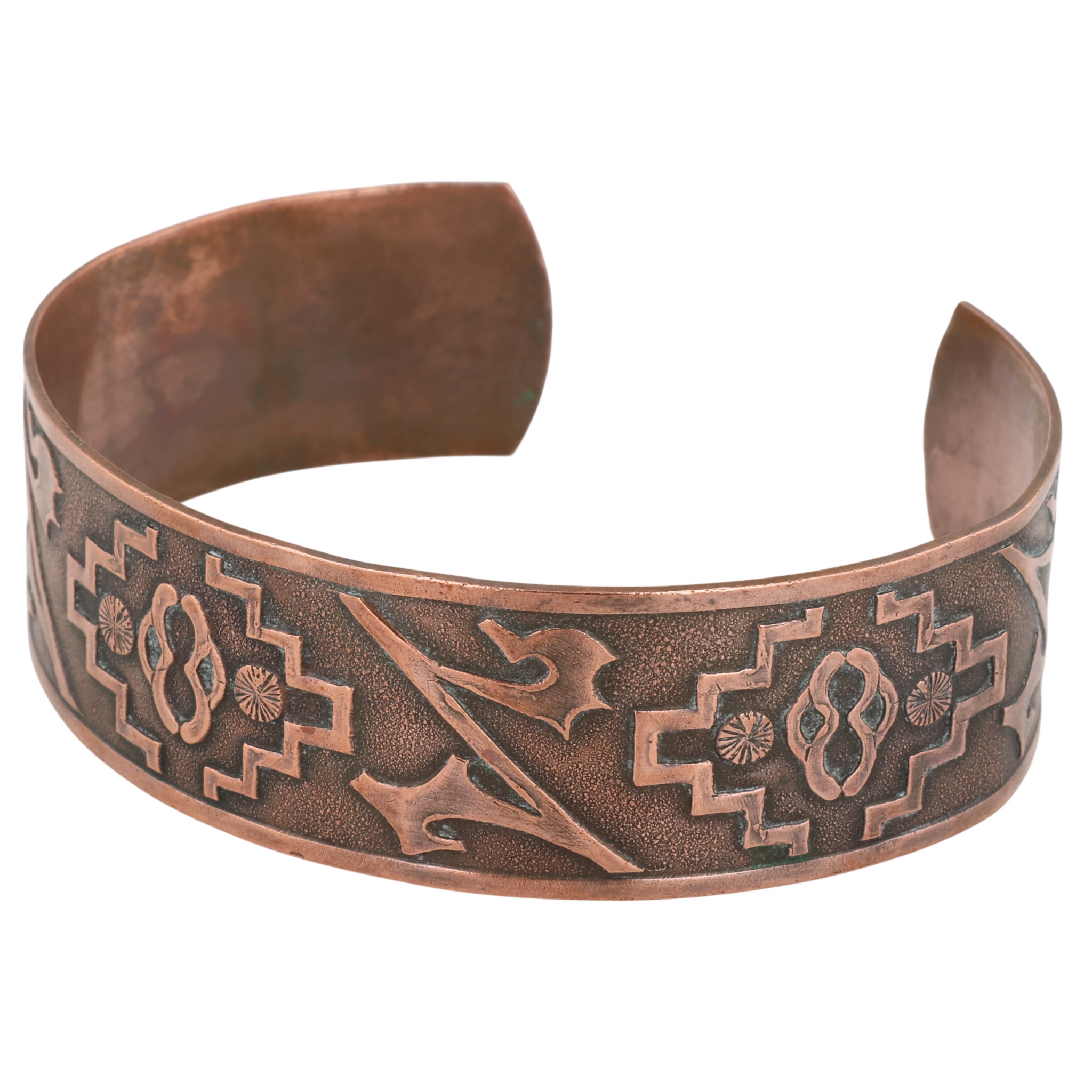 Southwest Copper Cuff Bracelet