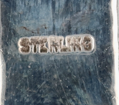 Southwest Sterling Multi-Stone Inlay Pendant