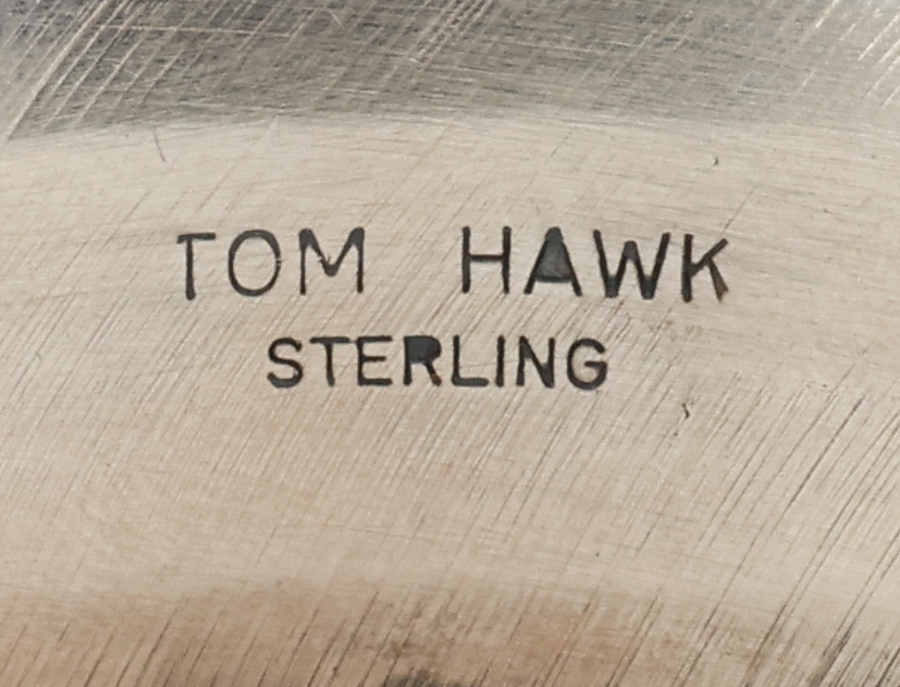 Tom Hawk Navajo Sterling Rail Cuff Bracelet