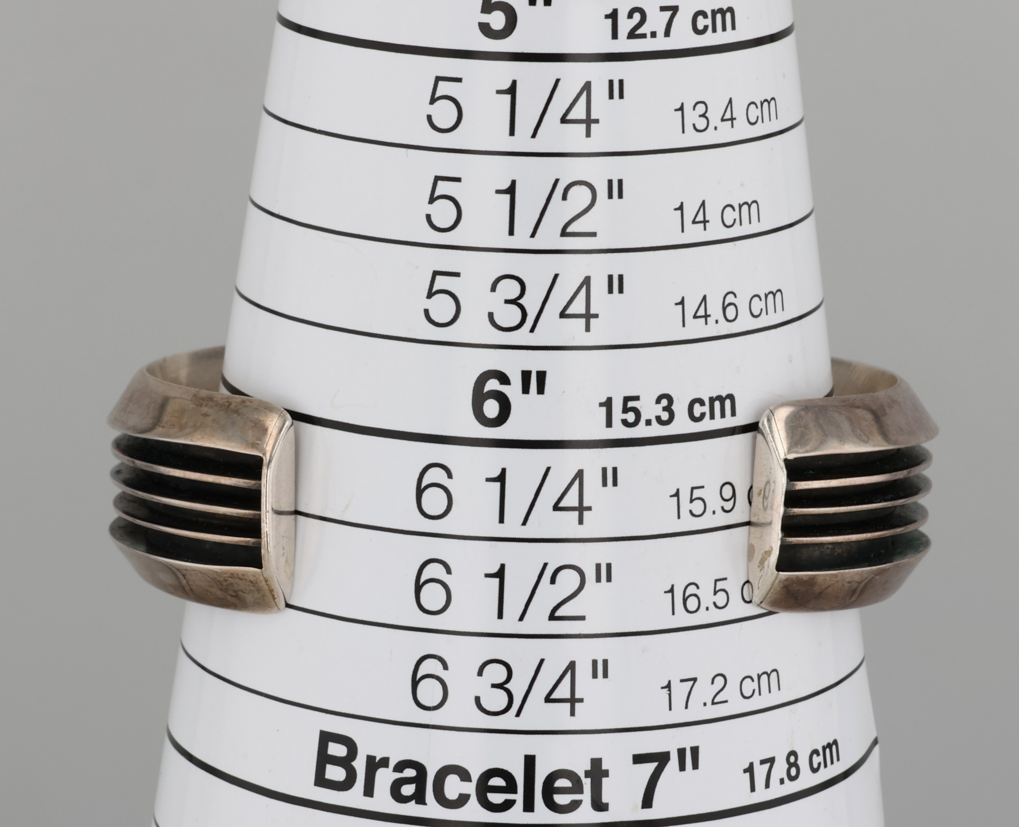 Tom Hawk Navajo Sterling Rail Cuff Bracelet