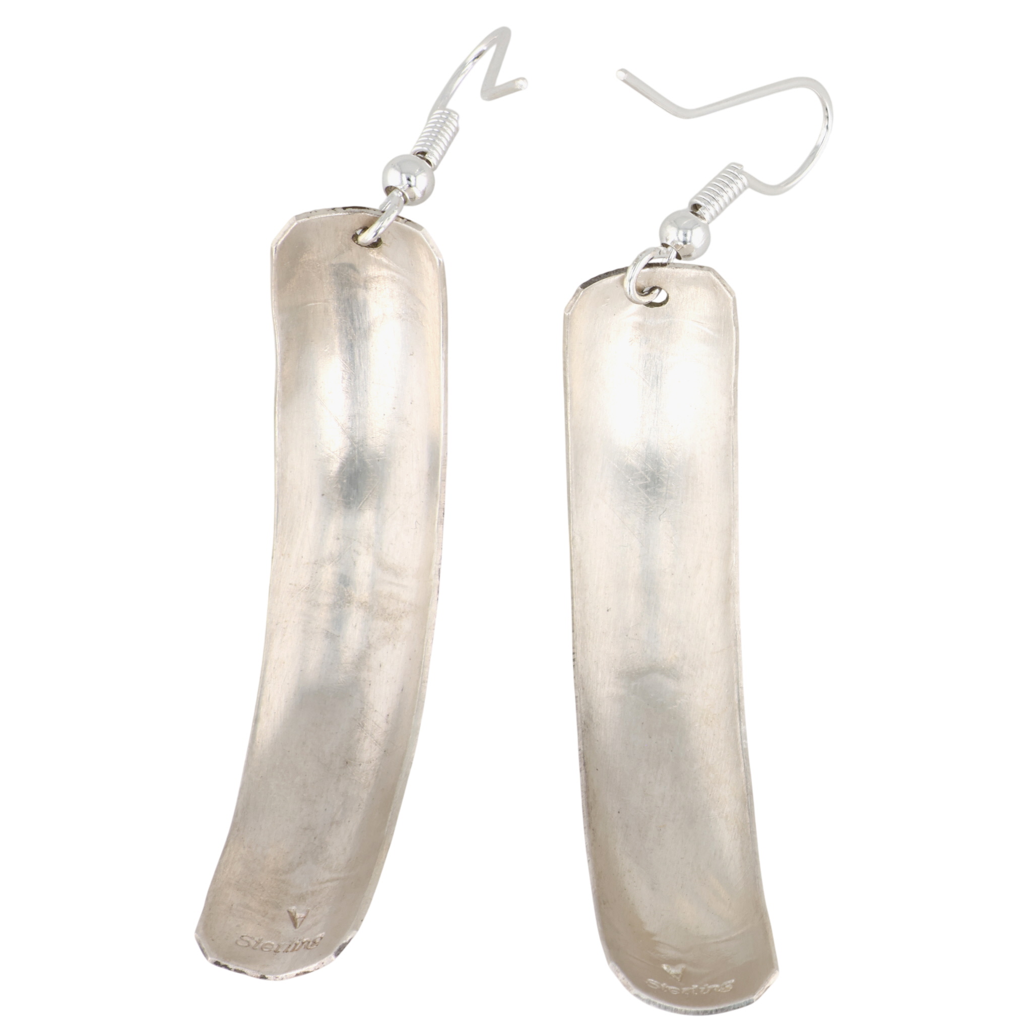 Nova Ashley Navajo Sterling Stamped Earrings