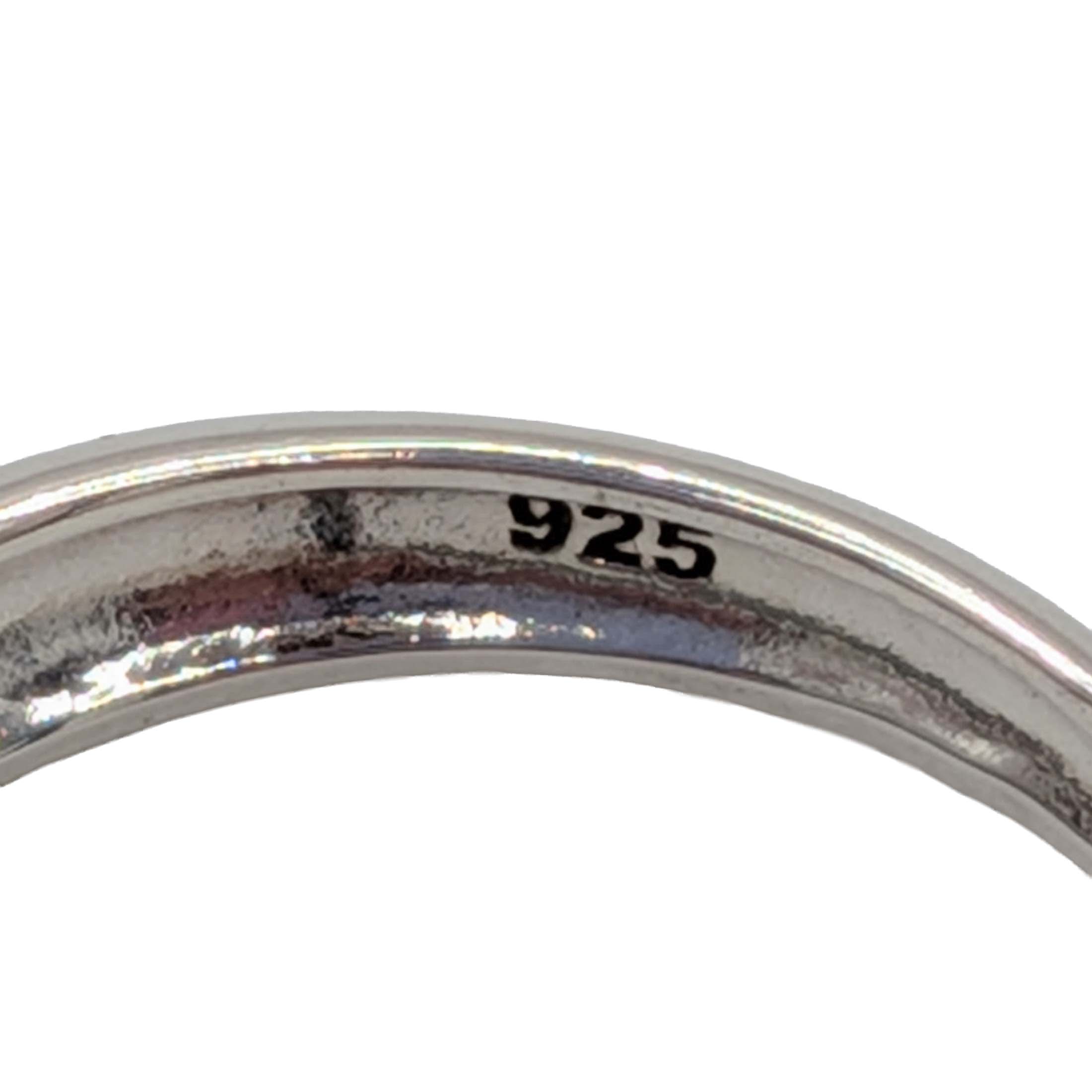 Signed Sterling Silver Daughter Engraved Band Ring Size 6.25
