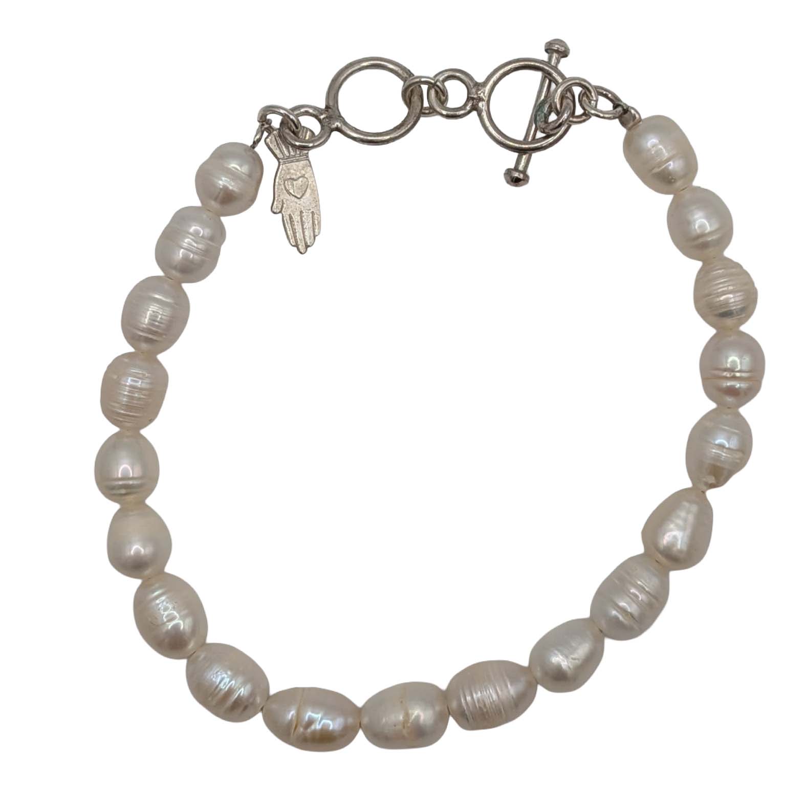 Handpicked Sterling Silver Freshwater Pearl Bracelet