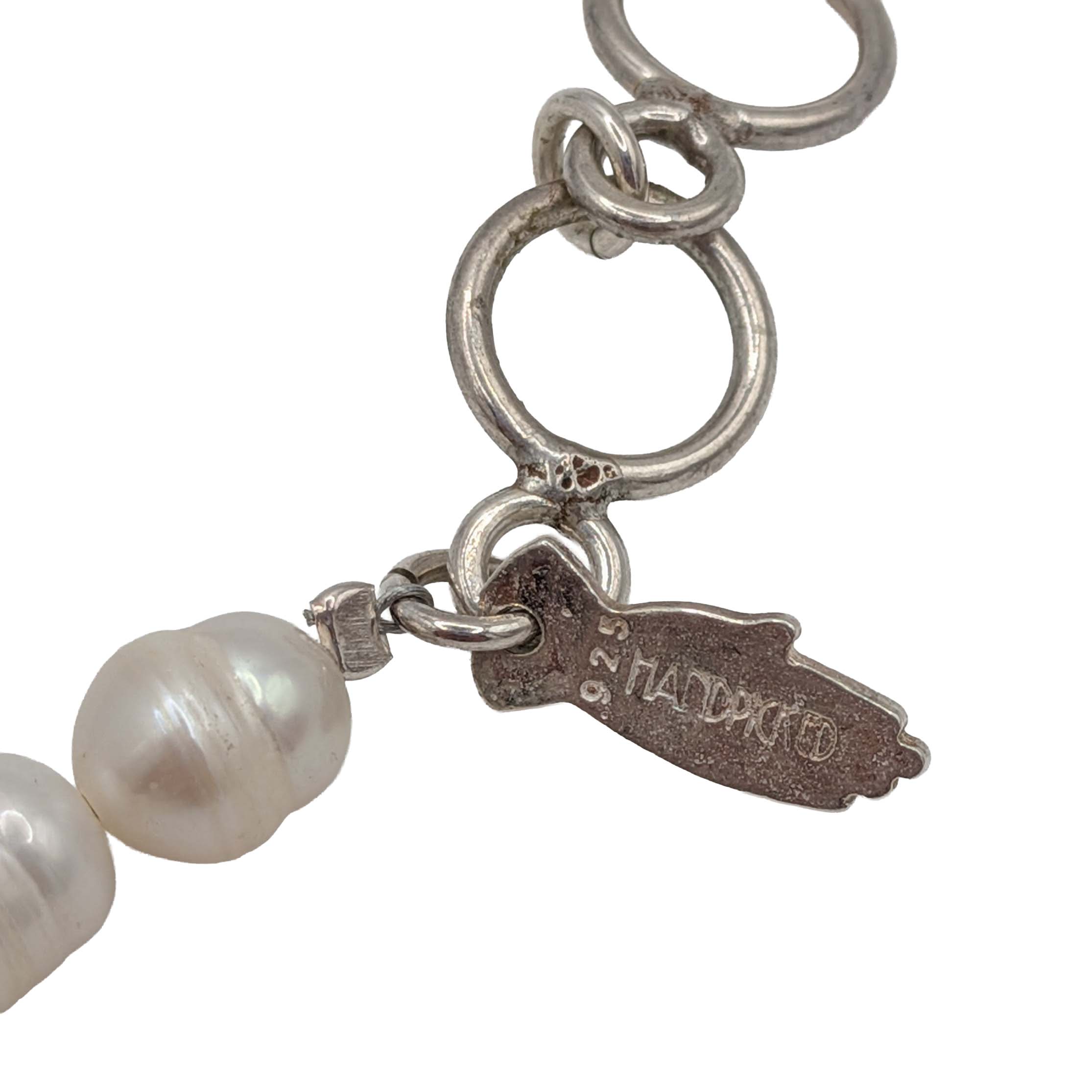 Handpicked Sterling Silver Freshwater Pearl Bracelet
