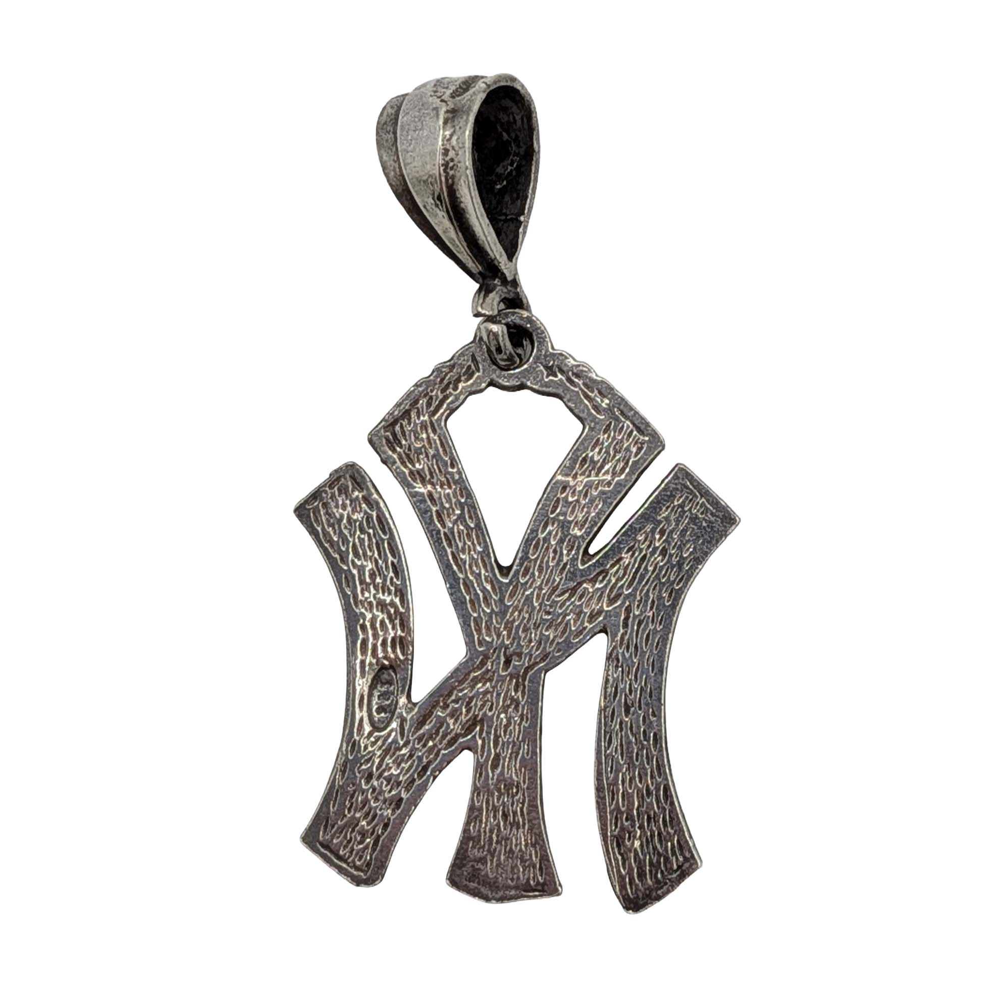 Sterling Silver New York Yankees Pendant