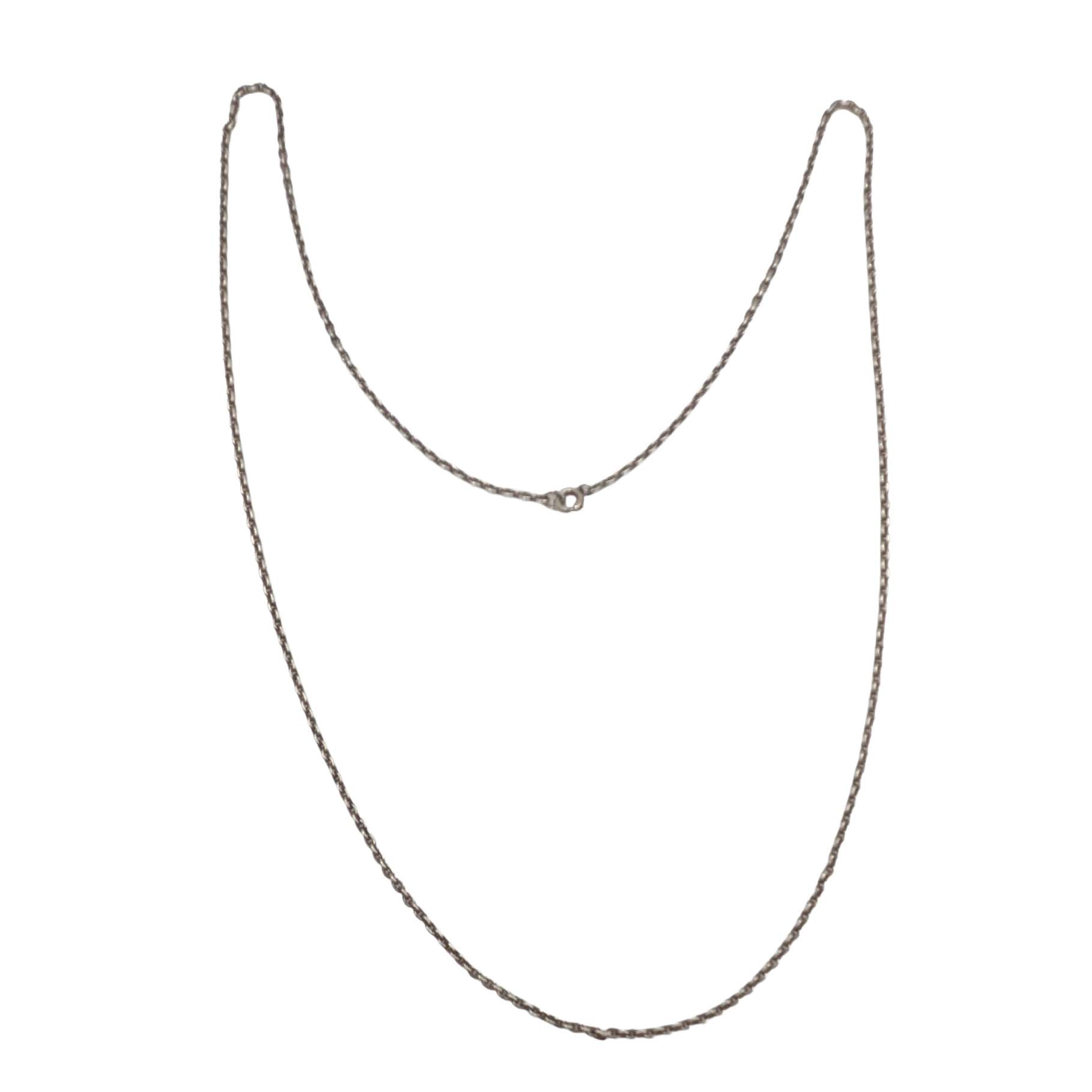 Sterling Silver Cable Chain Necklace