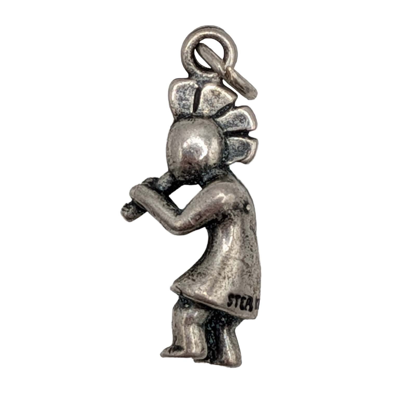 Carolyn Pollack Sterling Silver Kokopelli Charm