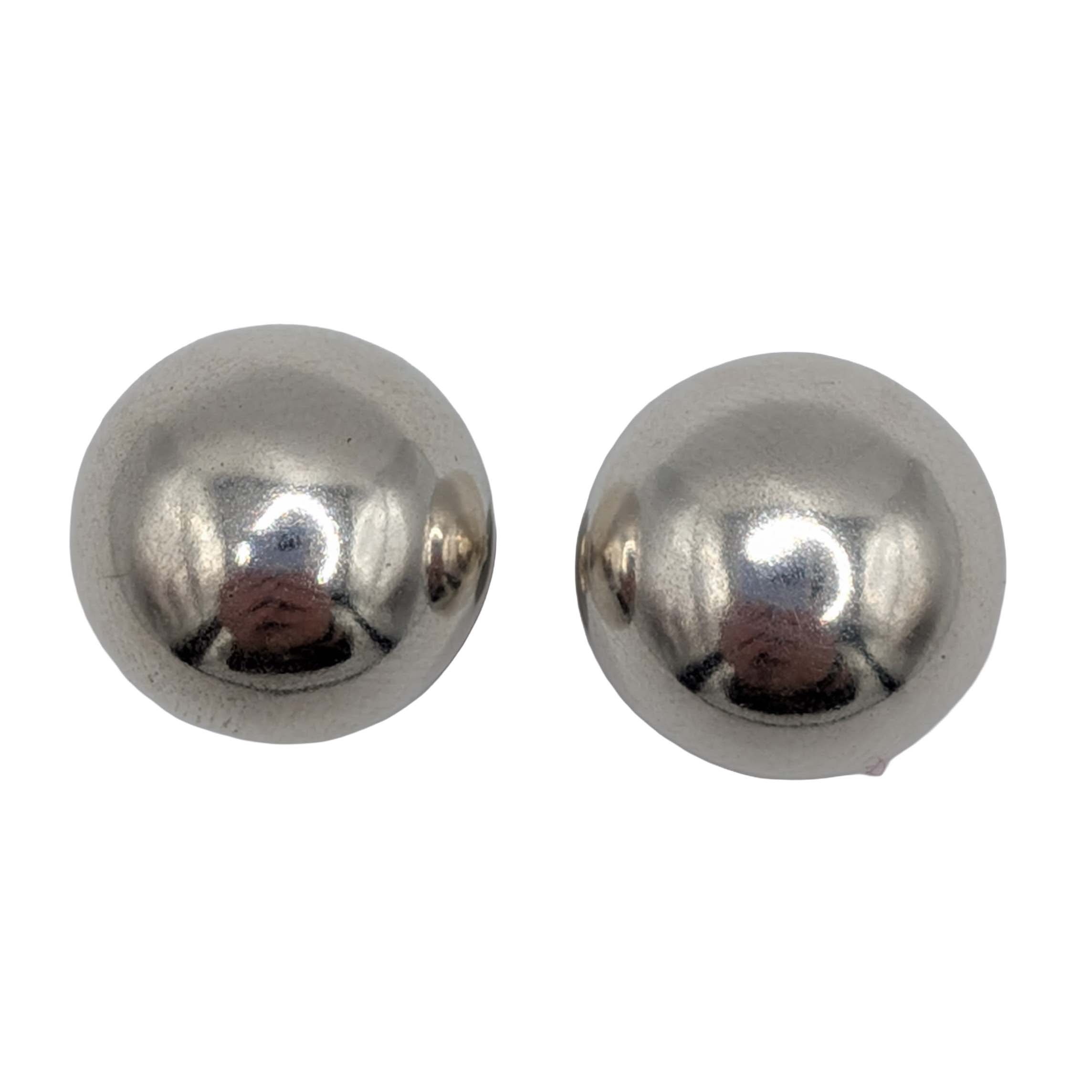 Seed & Sage Mexico Sterling Silver Large Ball Stud Earrings