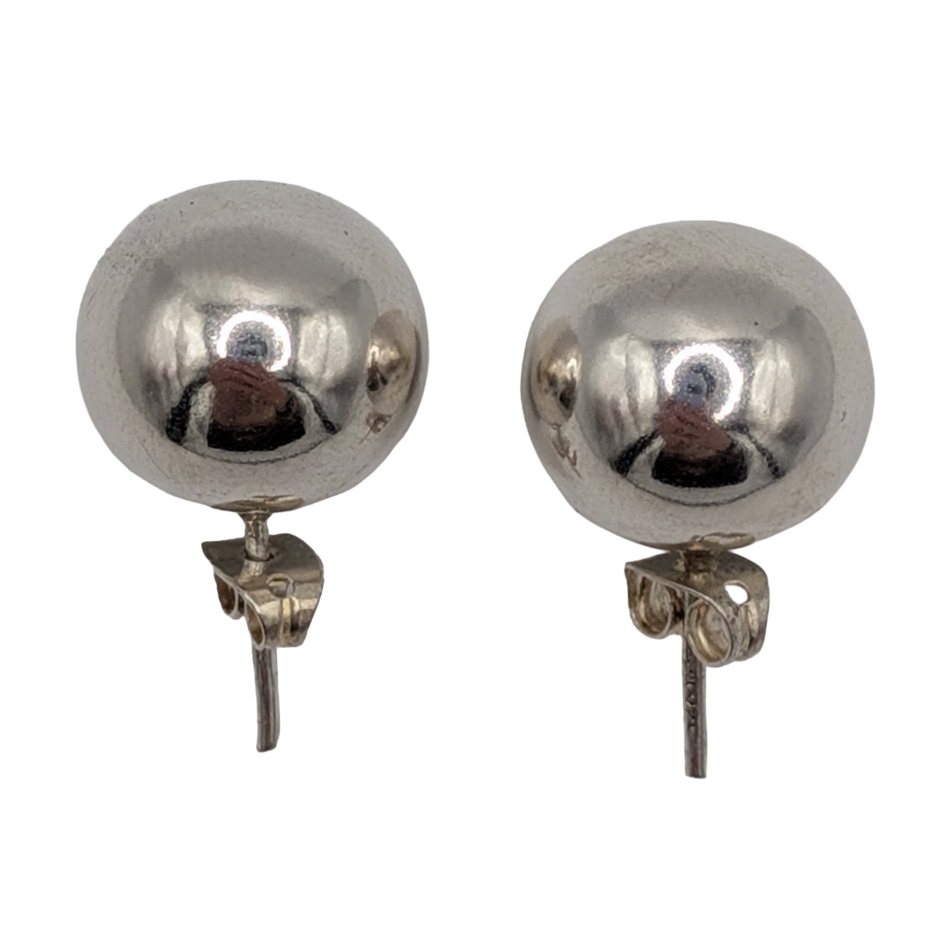 Seed & Sage Mexico Sterling Silver Large Ball Stud Earrings