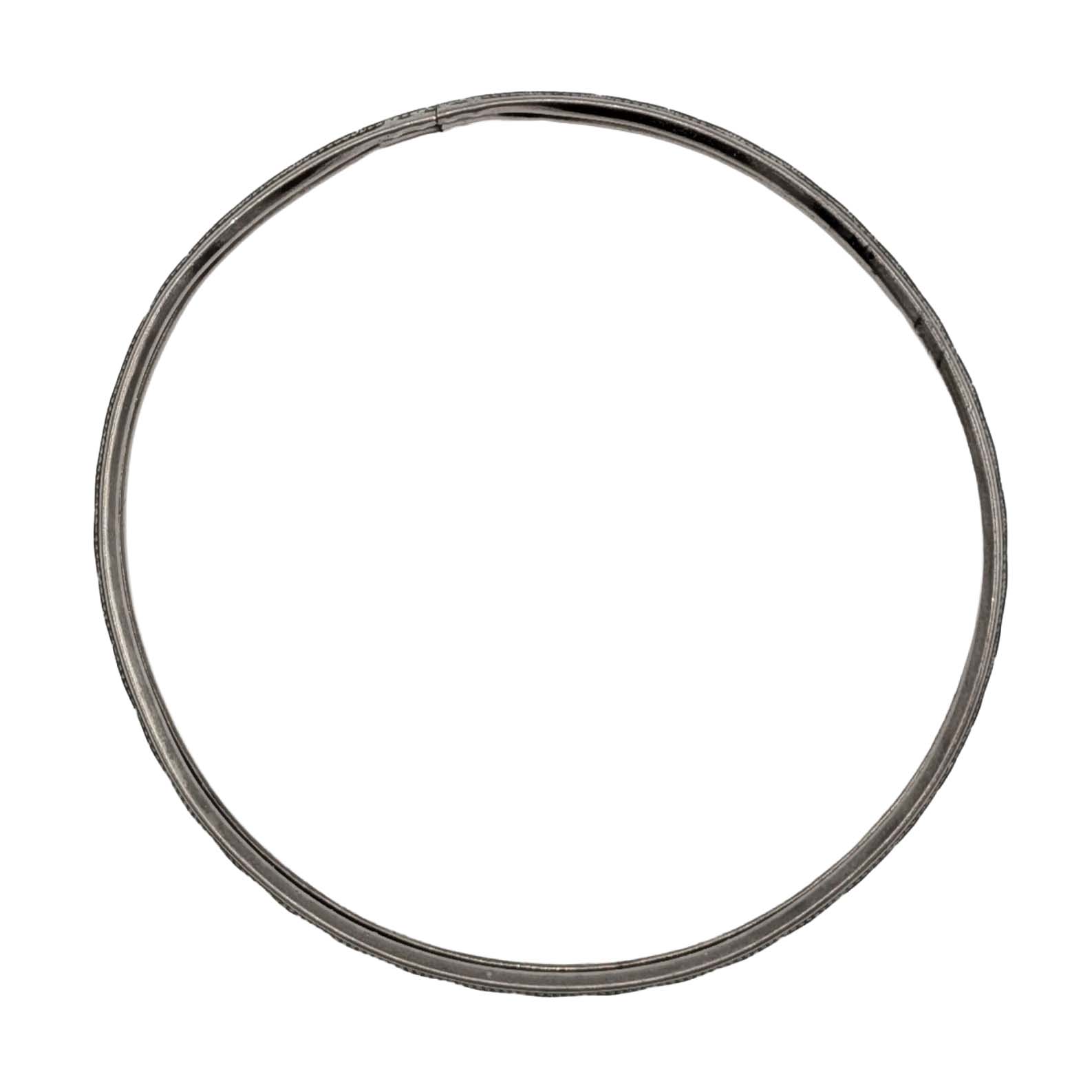 Danecraft Sterling Silver Pattern Stamped Bangle Bracelet