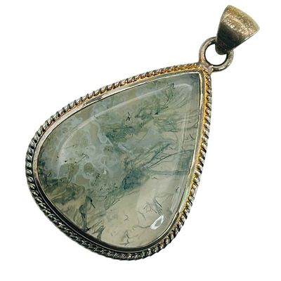 Sterling Agate Pendant. Sterling agate pendant. 9.7g