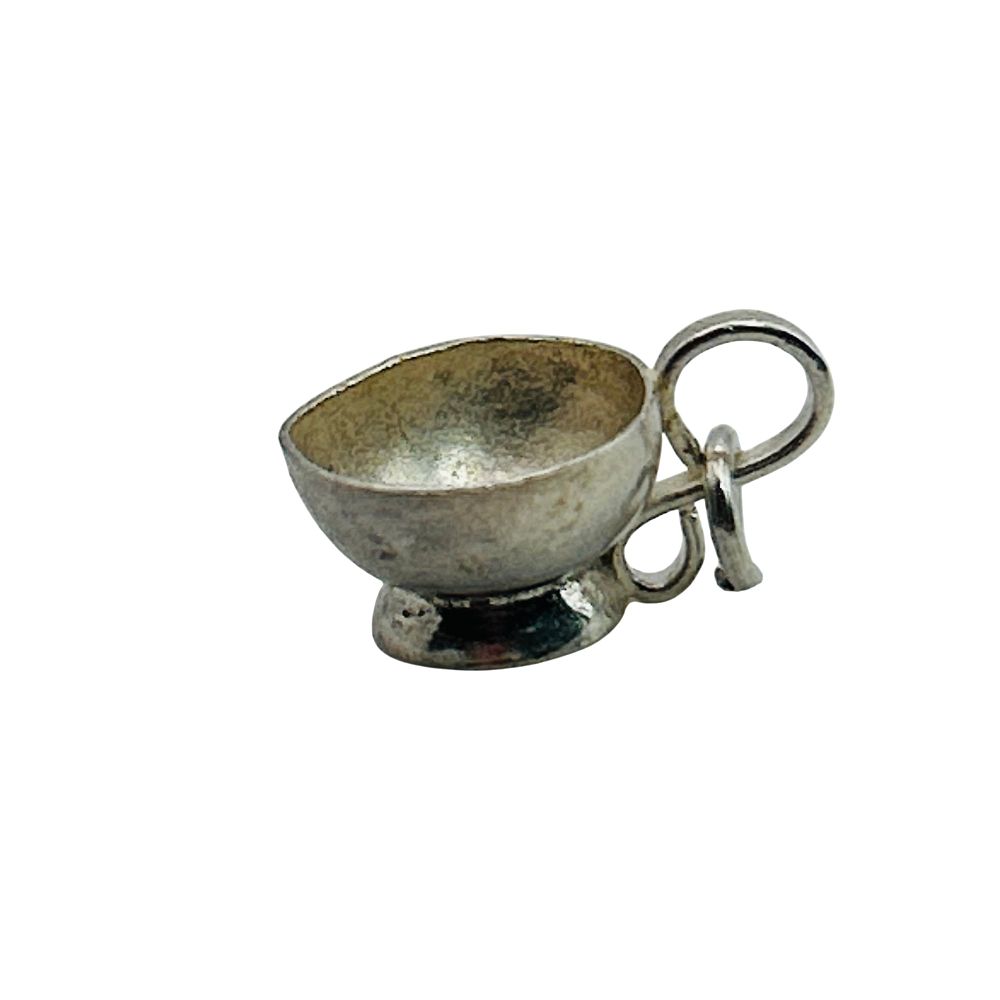 Lot 353: Sterling Mexican Tea Cup Charm