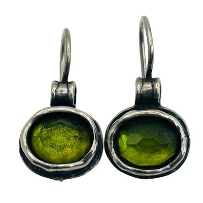 Silpada Sterling Glass Earrings. Silpada Sterling glass earrings. 7.2g