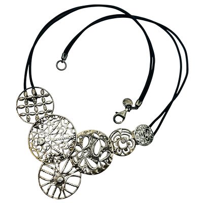 Silpada Sterling Rope Chain Decorative Necklace. 16.0g