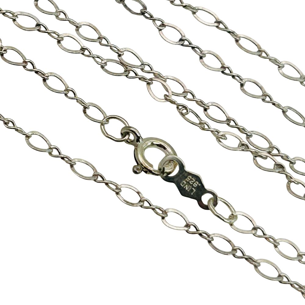 Lot 217: Lind Sterling Chain Necklace