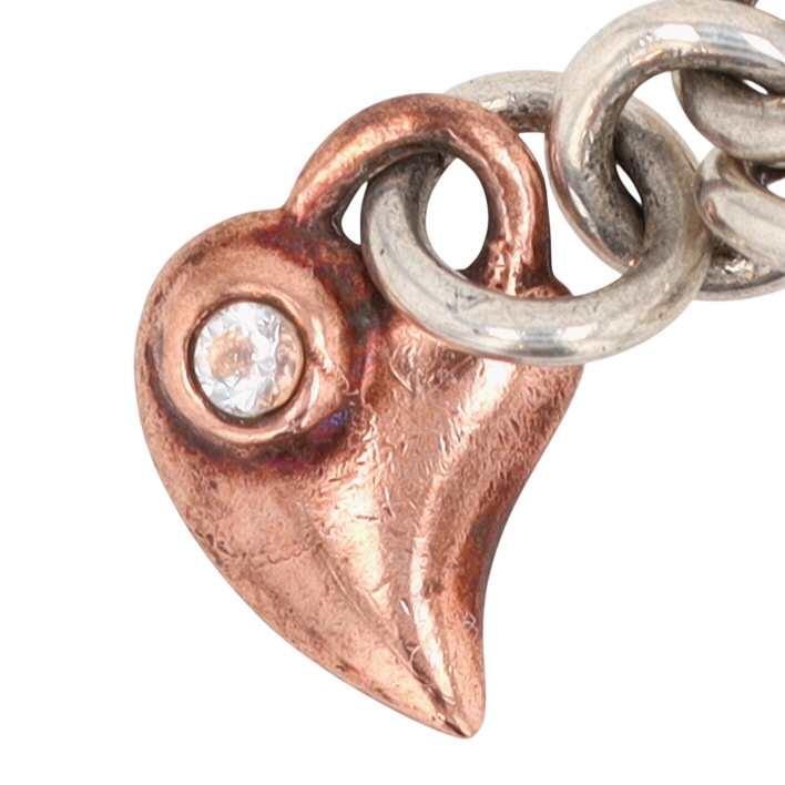Signed Sterling Silver Love Conquers All Bracelet
