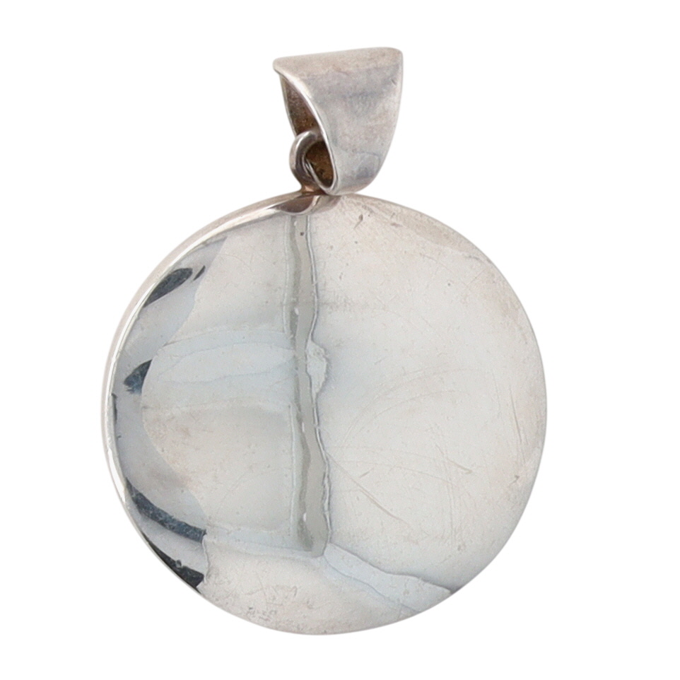 Silpada Sterling Silver Modern Circle Pendant