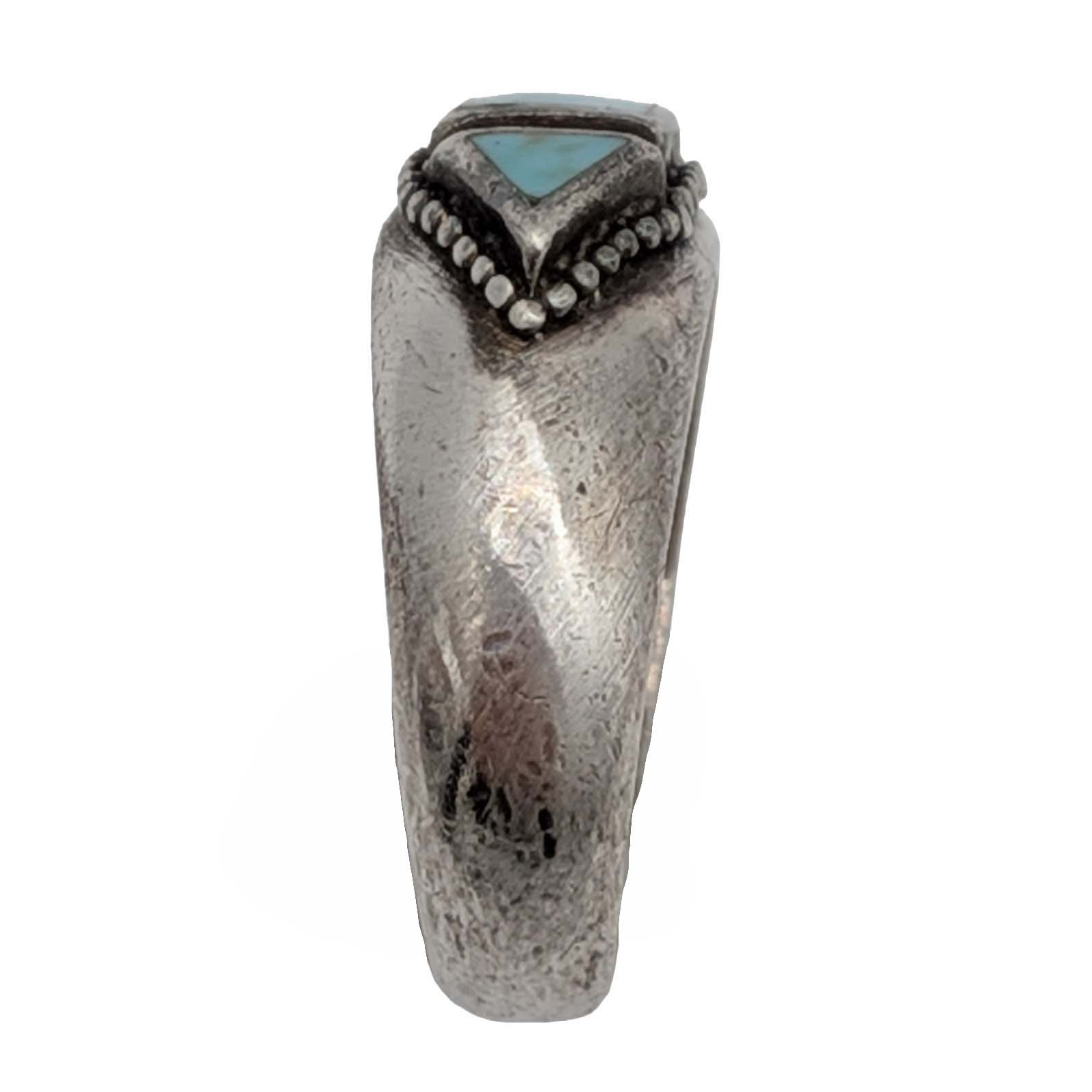 Sterling Silver Turquoise Ring Sz. 6