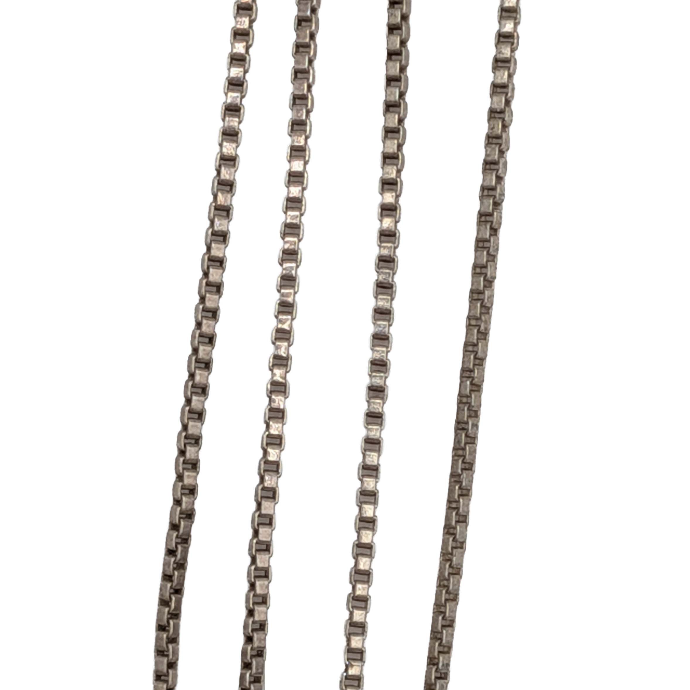 Sterling Box Chain Necklace