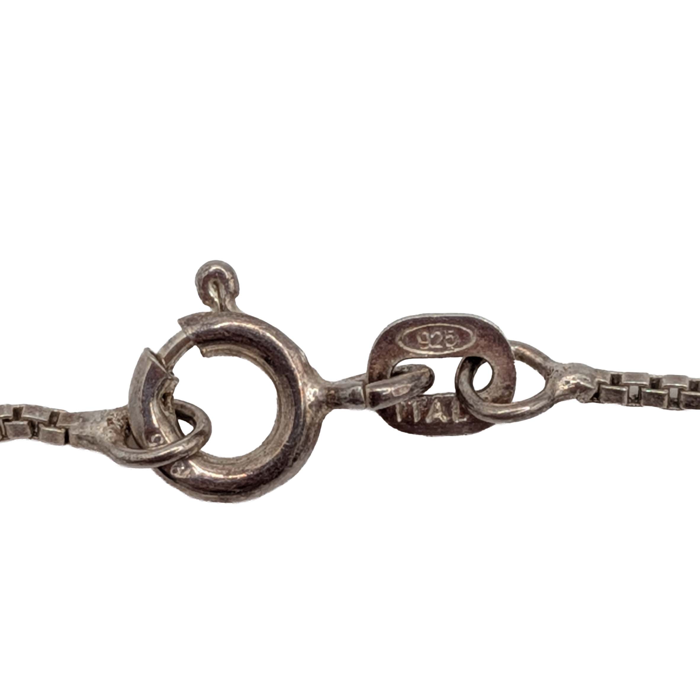 Sterling Box Chain Necklace