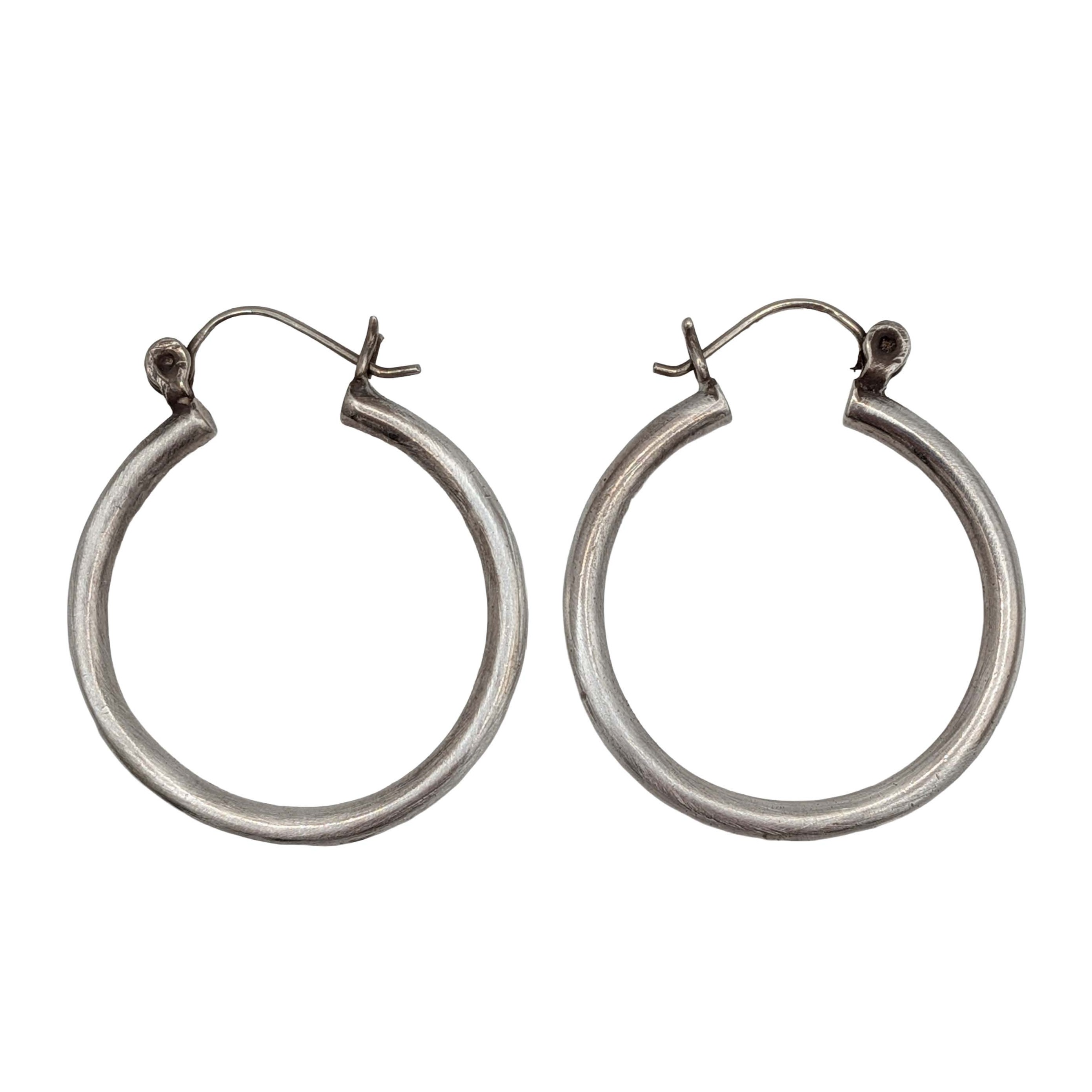 Sterling Silver Hoop Earrings