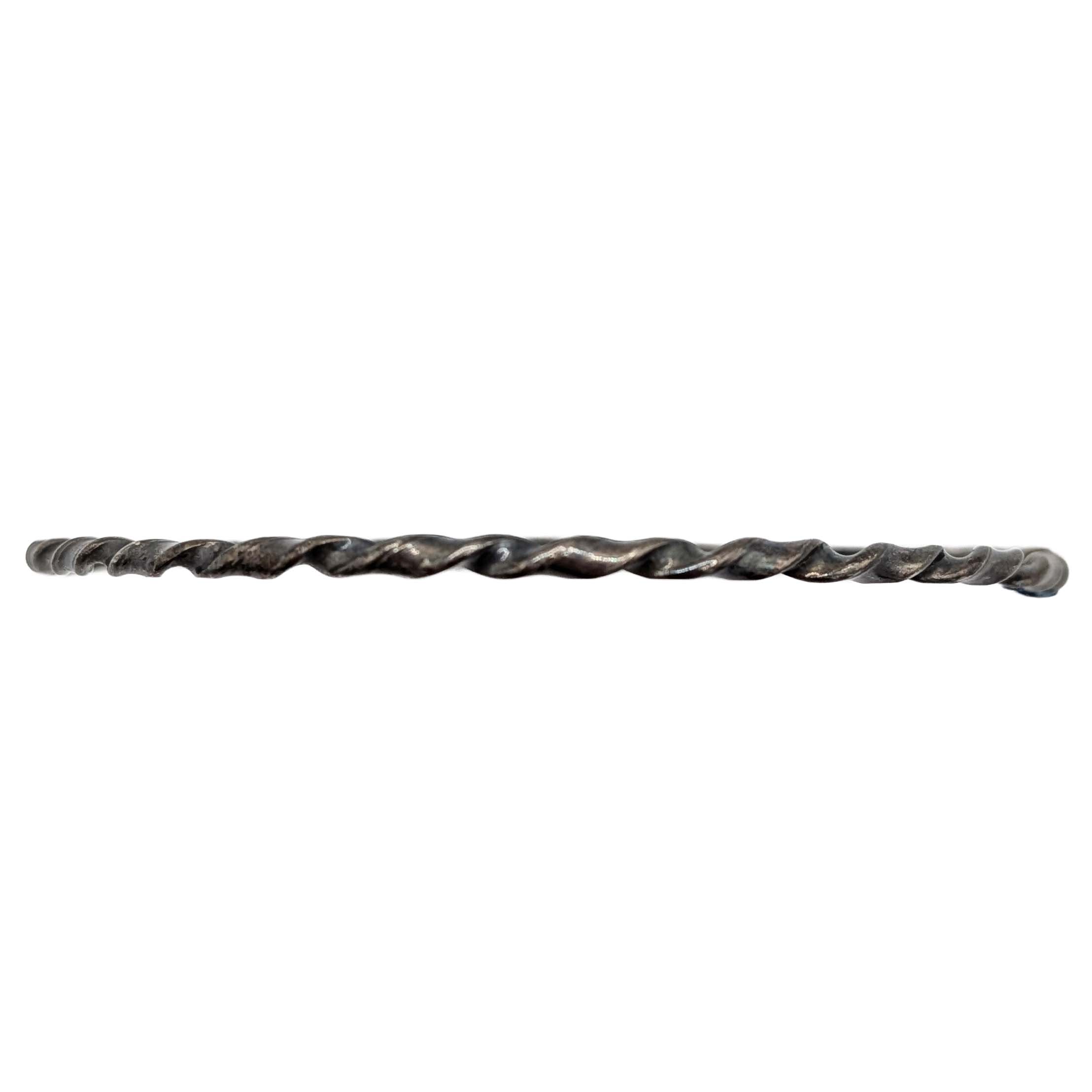 Sterling Silver Twisted Bangle Bracelet