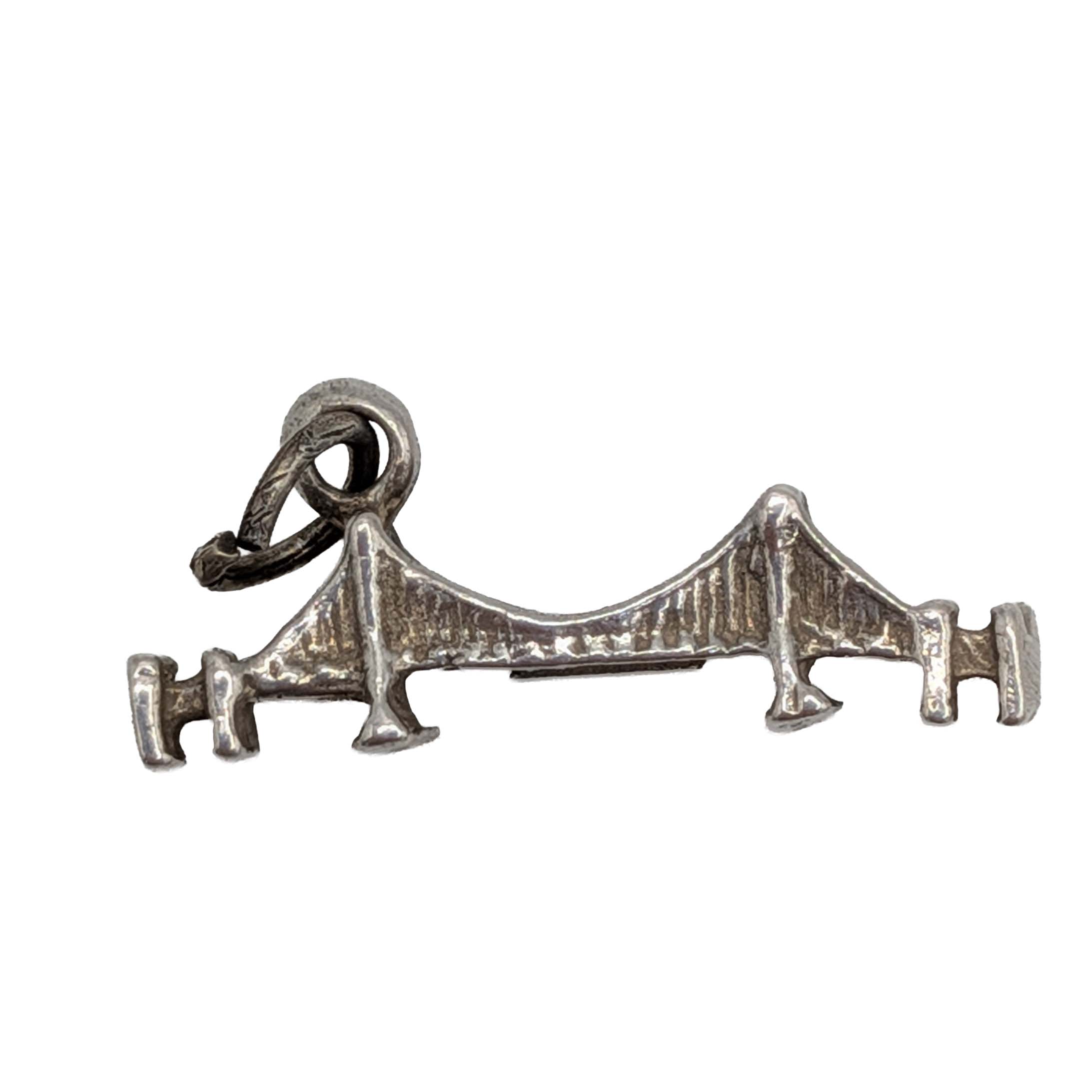 Sterling Silver Suspension Bridge Charm