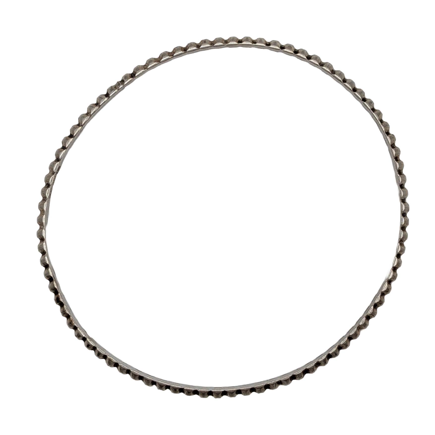 Sterling Silver Bubble Bangle Bracelet