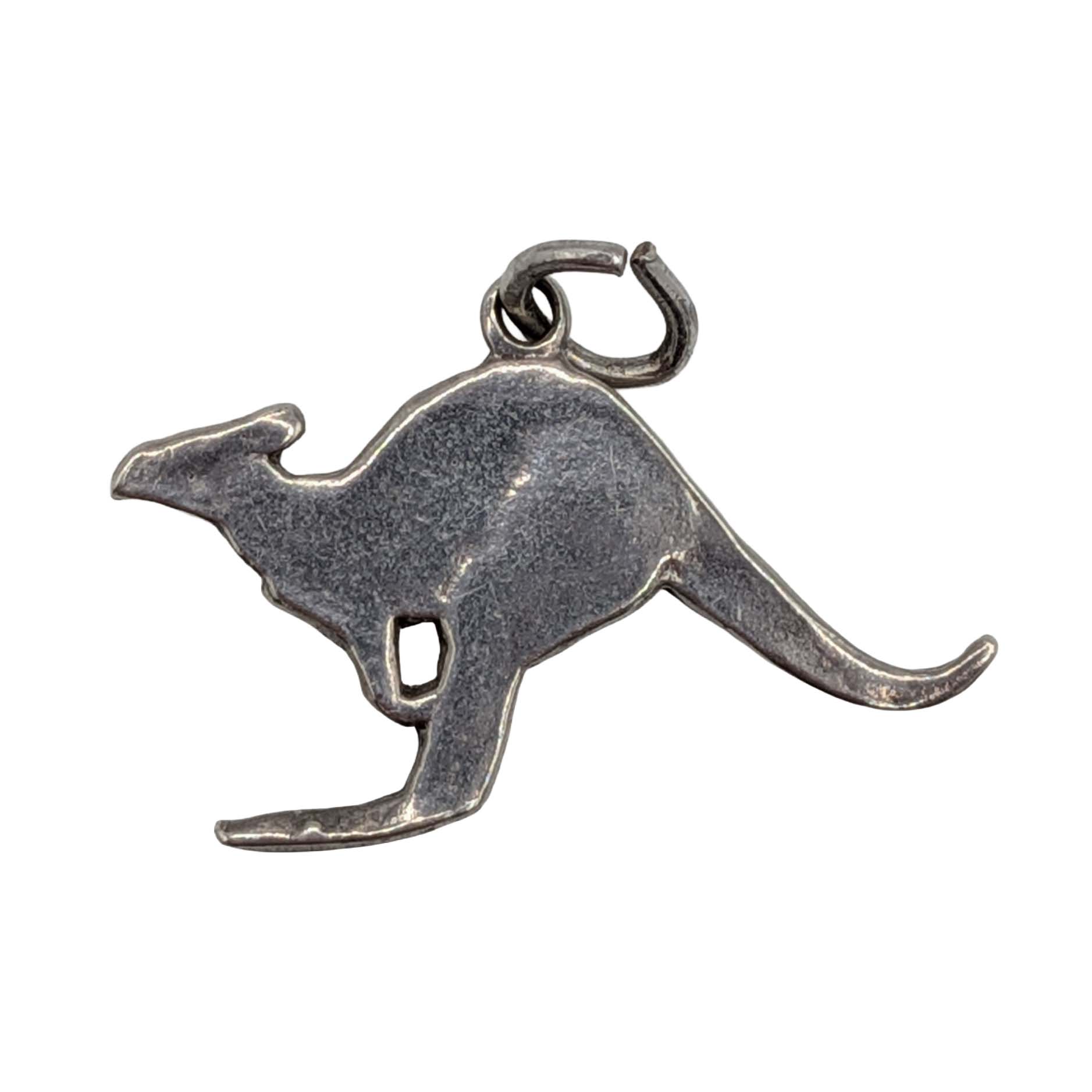 Sterling Silver Kangaroo Charm