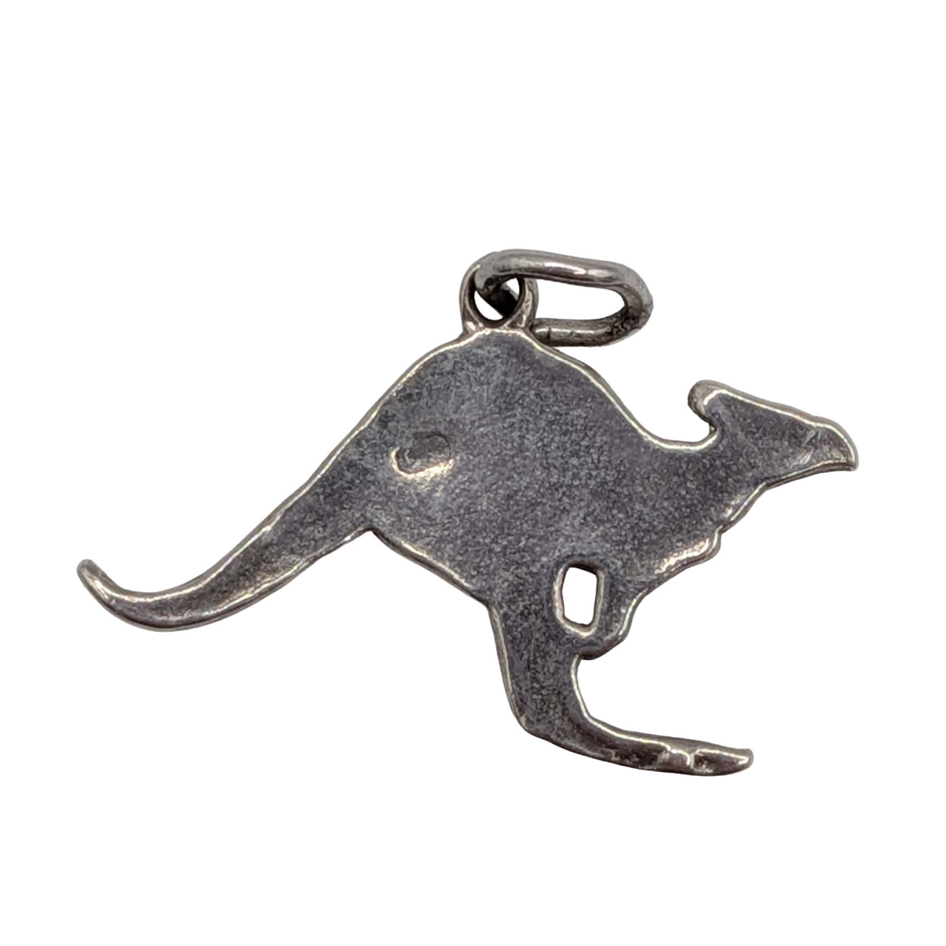 Sterling Silver Kangaroo Charm