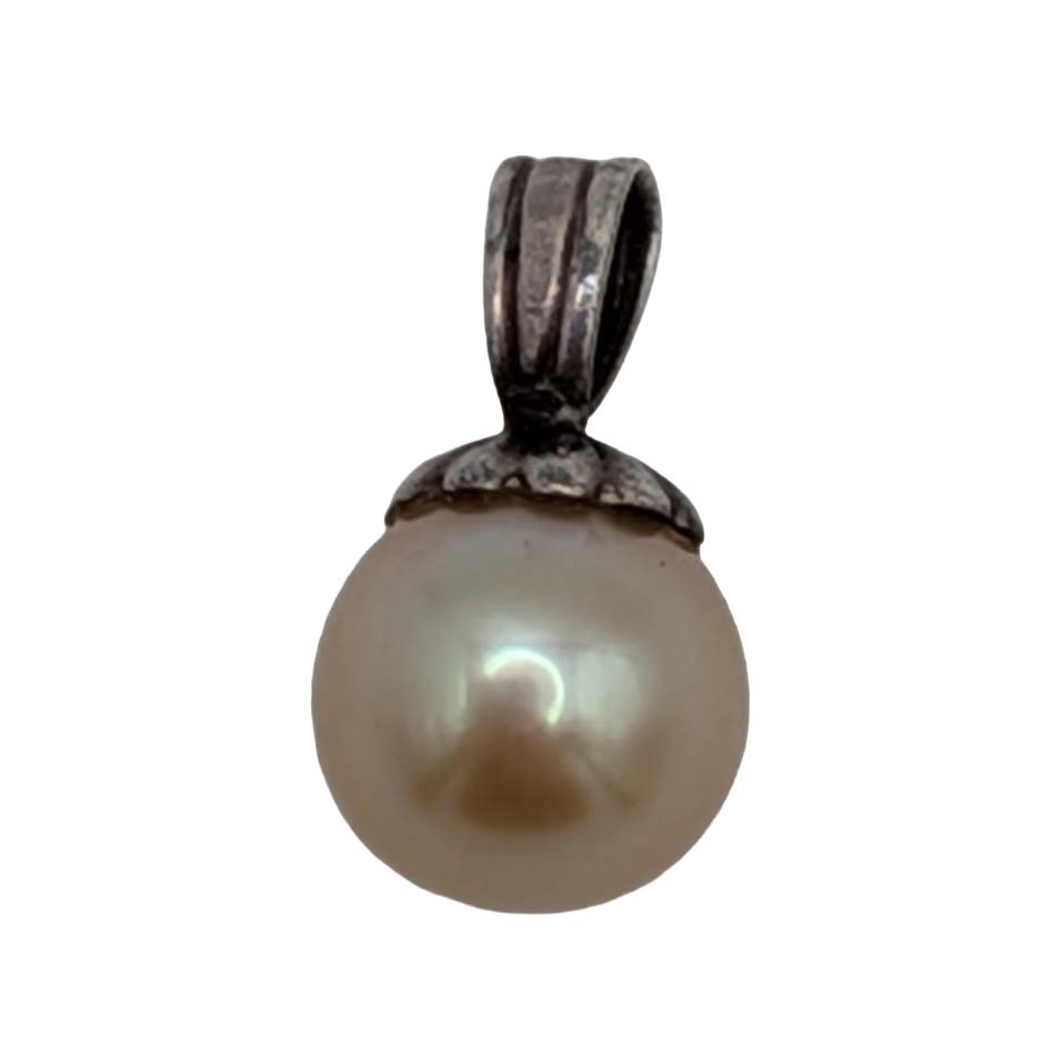 Sterling Pearl Pendant