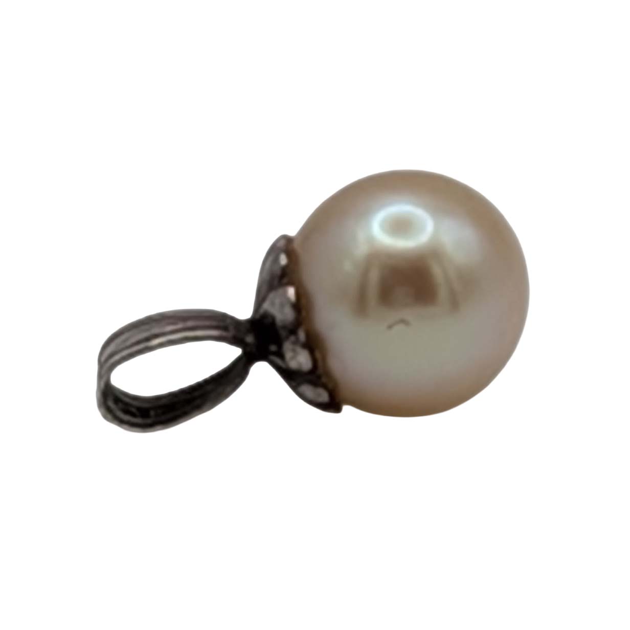 Sterling Pearl Pendant