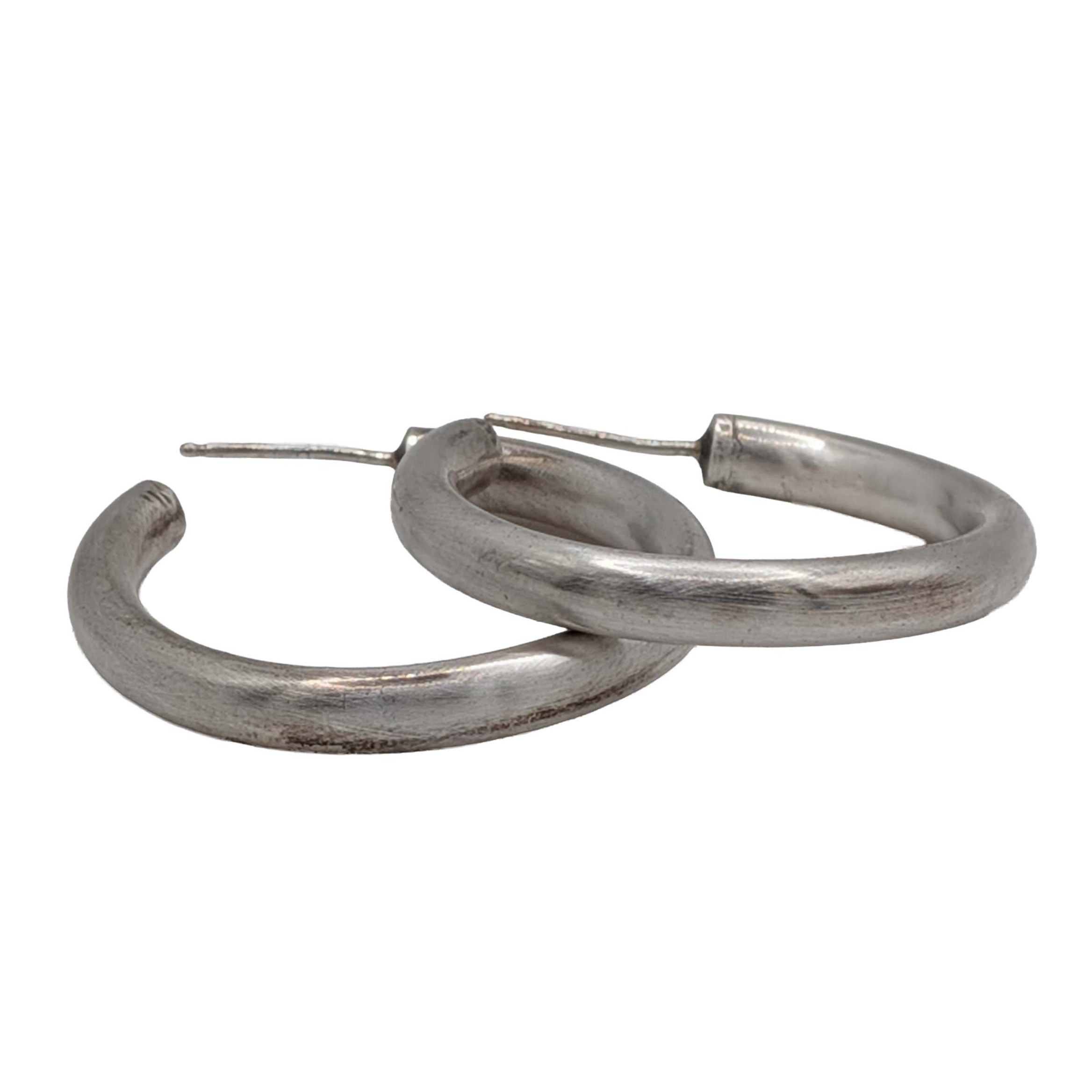 Sterling Silver Hoop Earrings