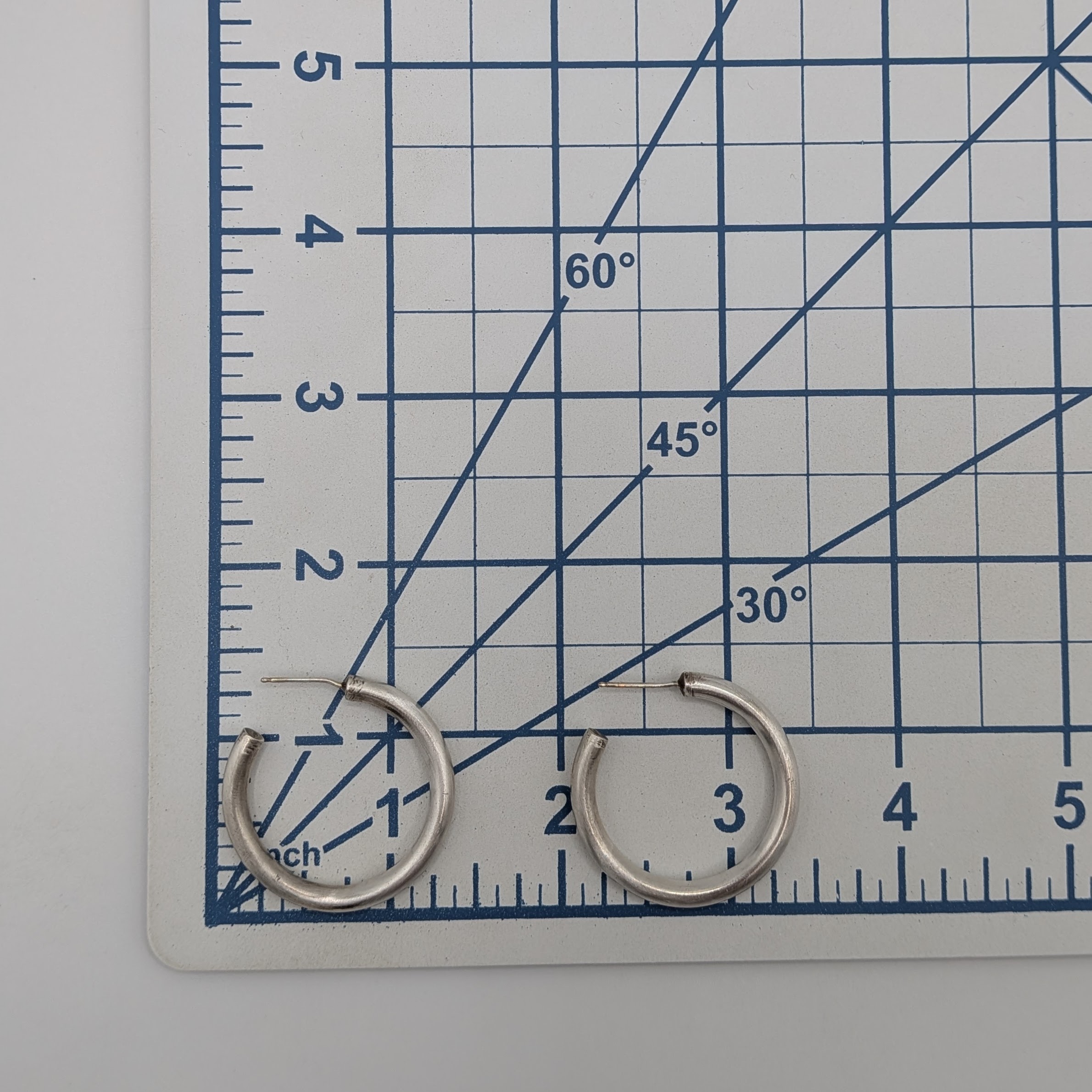 Sterling Silver Hoop Earrings
