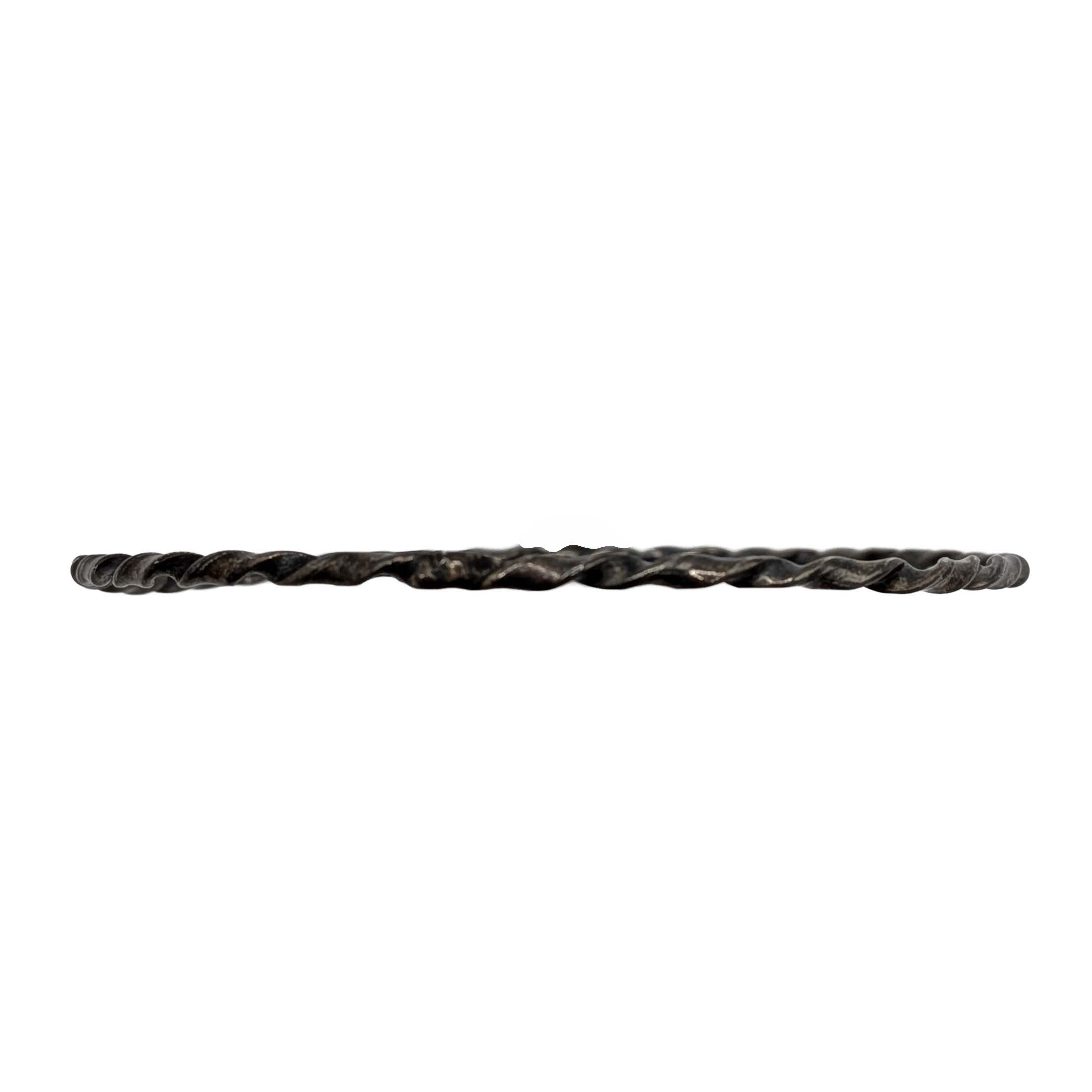 Sterling Silver Twisted Bangle Bracelet