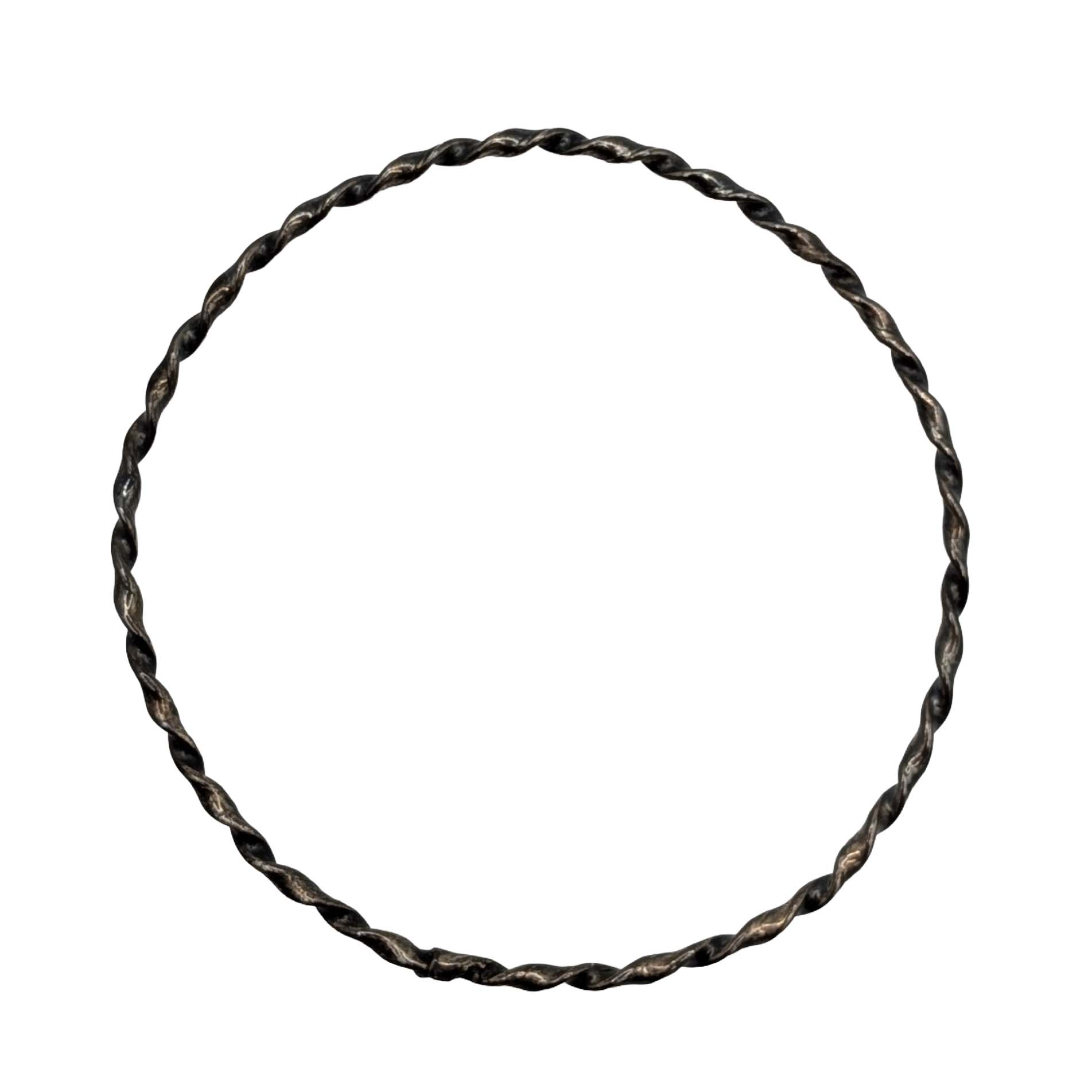 Sterling Silver Twisted Bangle Bracelet