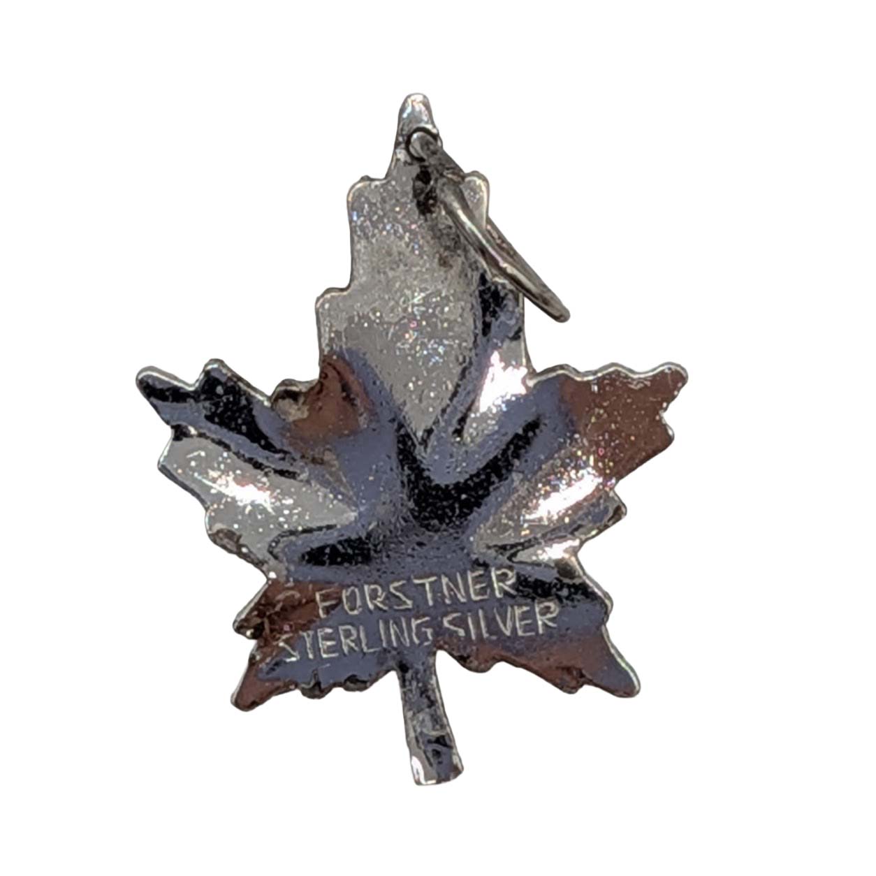 Forstner Sterling Silver Maple Leaf Charm