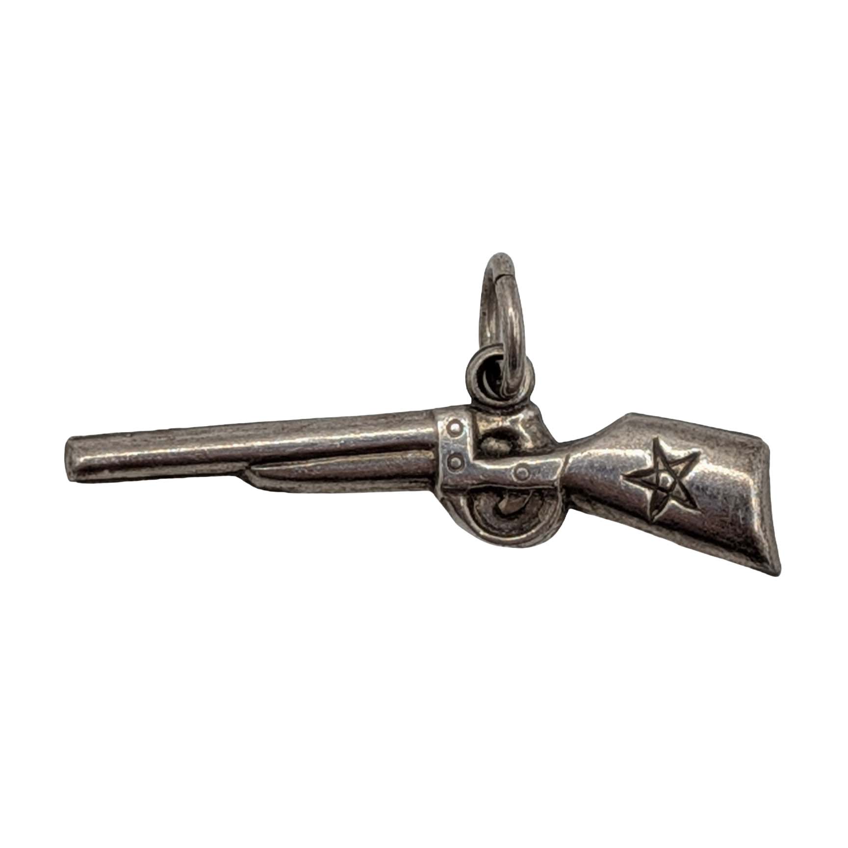 Sterling Silver Rifle Charm
