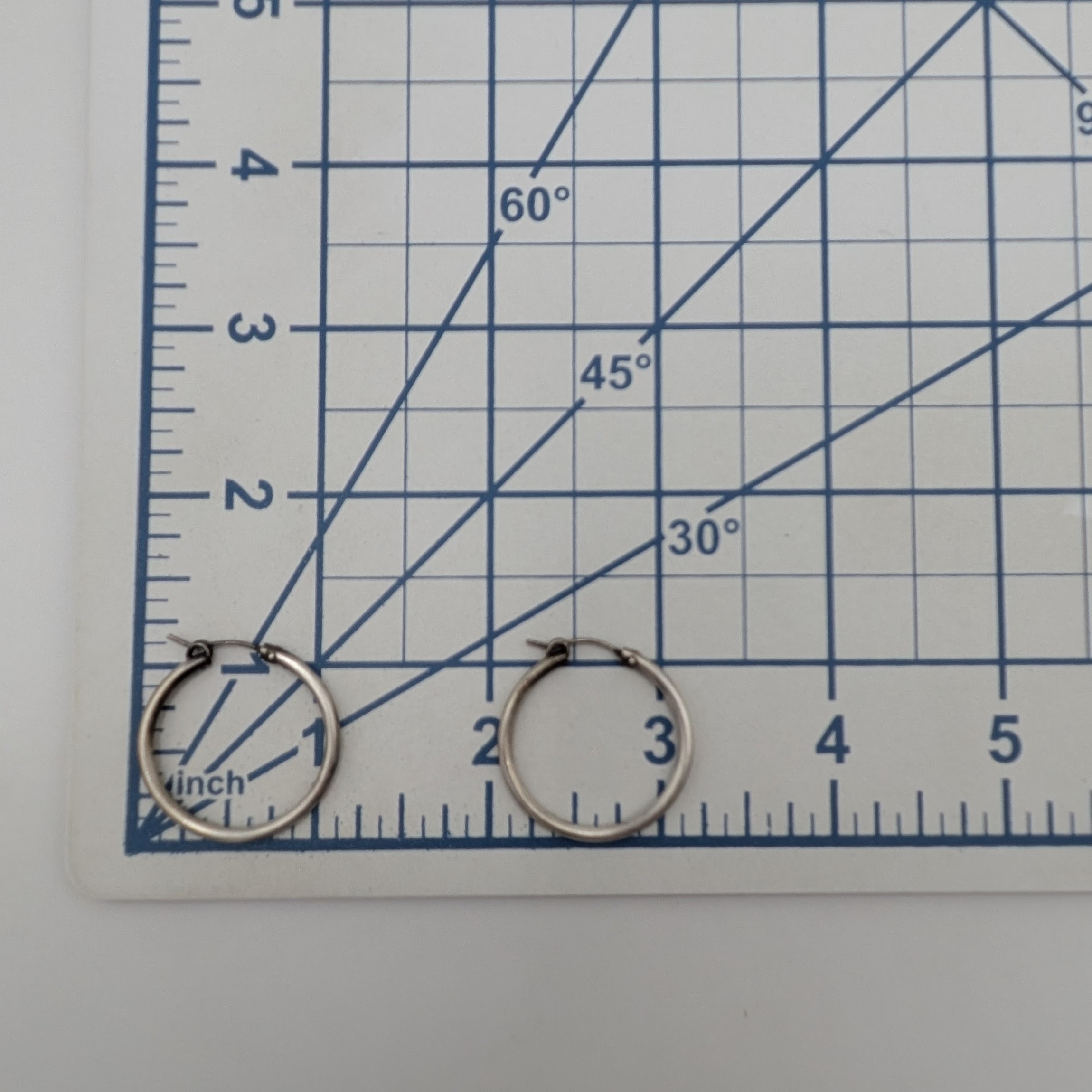 Sterling Silver Hoop Earrings